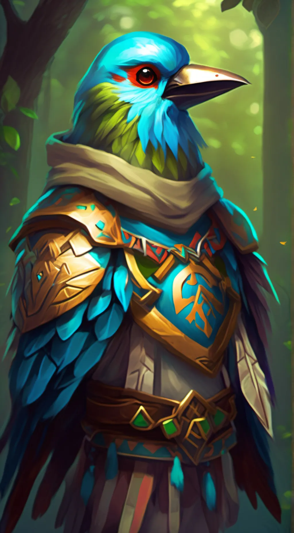 ai character: Tilliana background