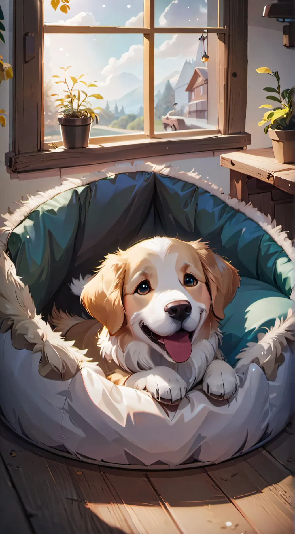 ai character: Milo background