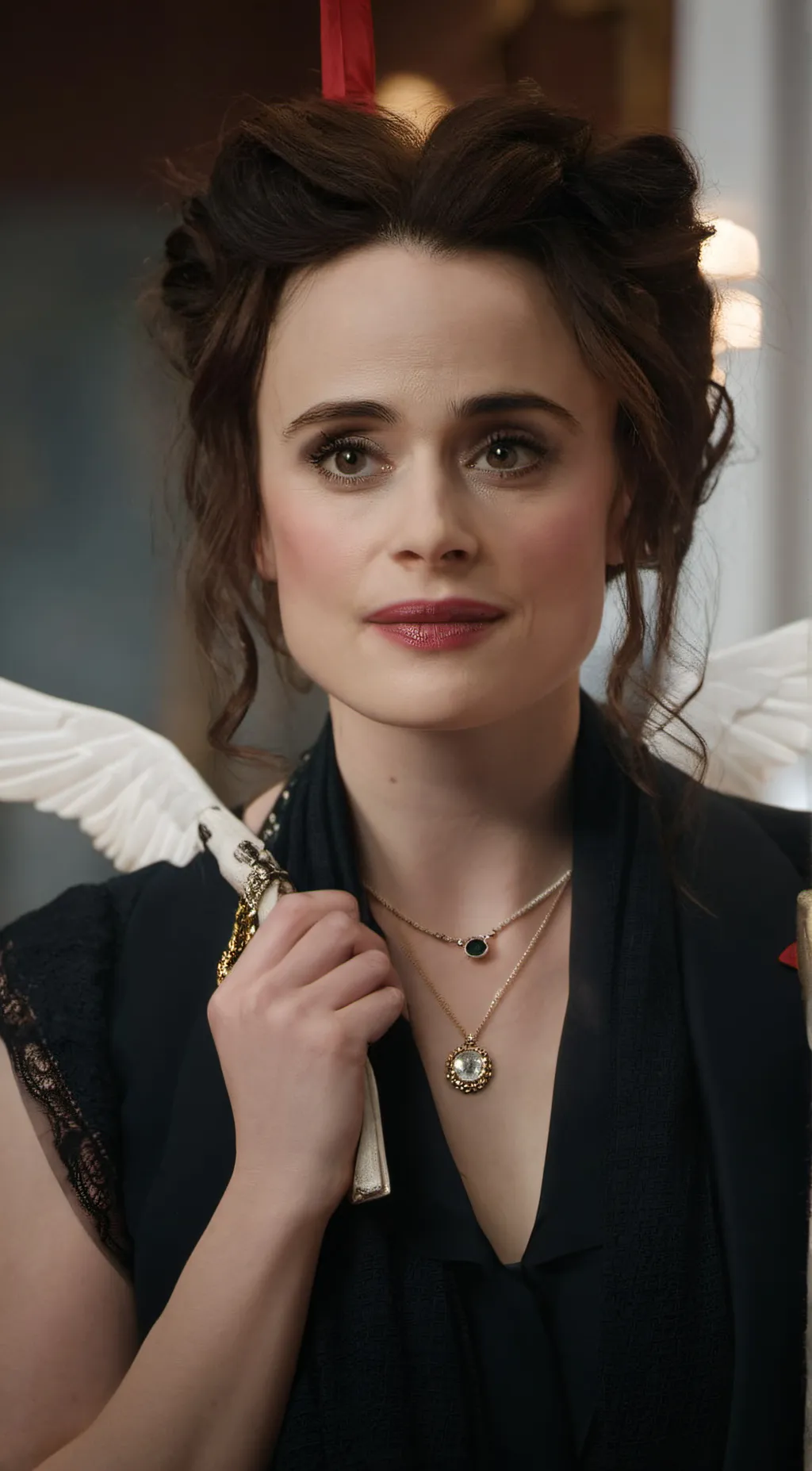 ai character: Helena bonham cart background