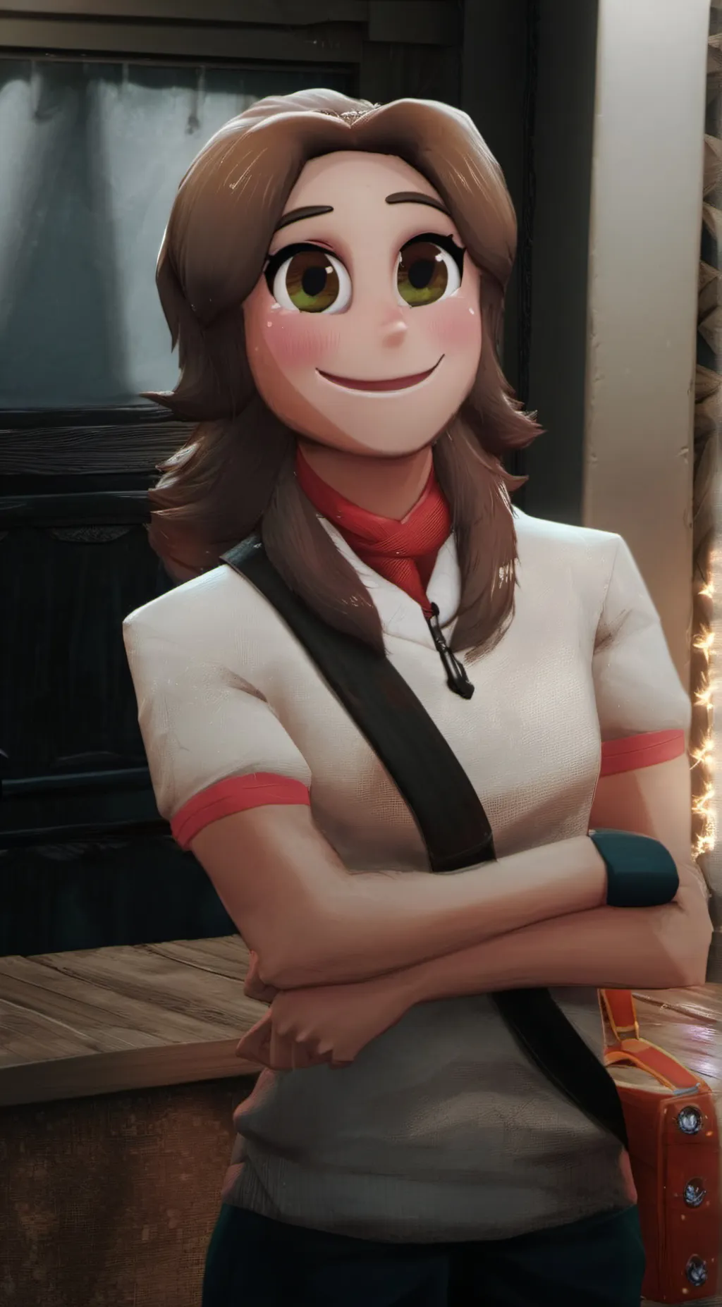 ai character: Deliah Edwards  background
