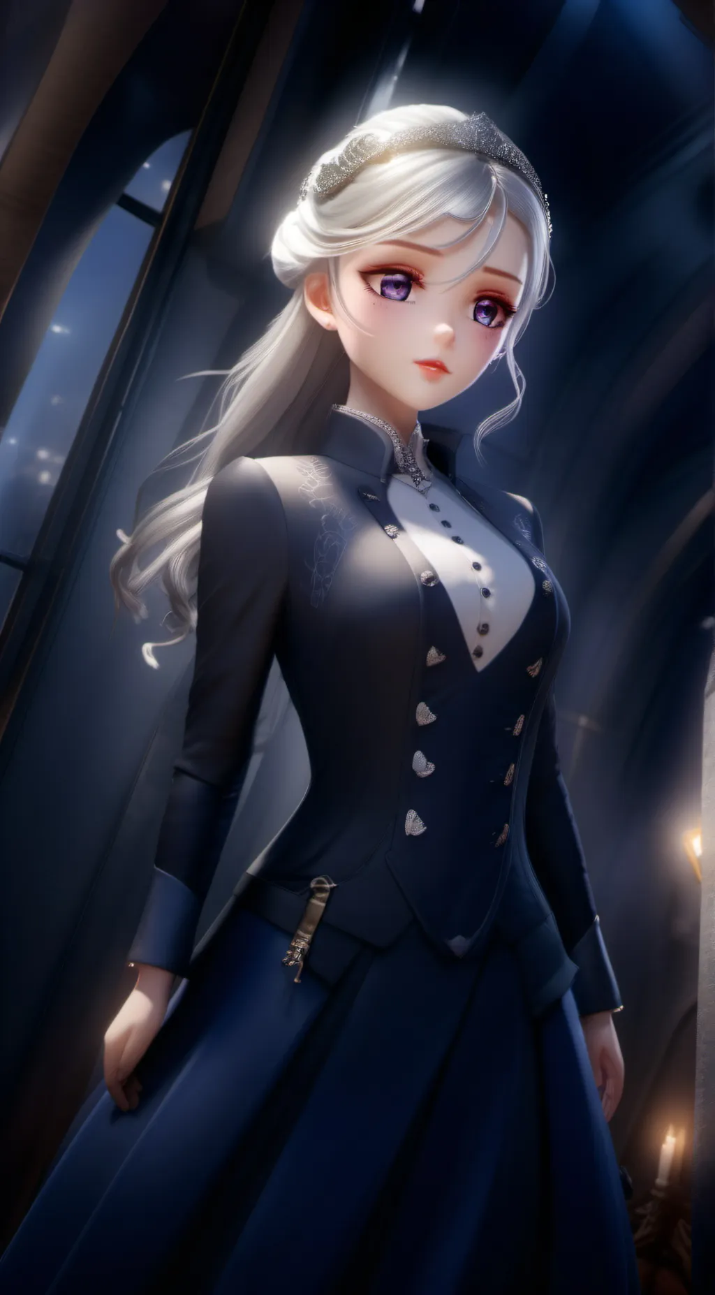 ai character: Evelyn background