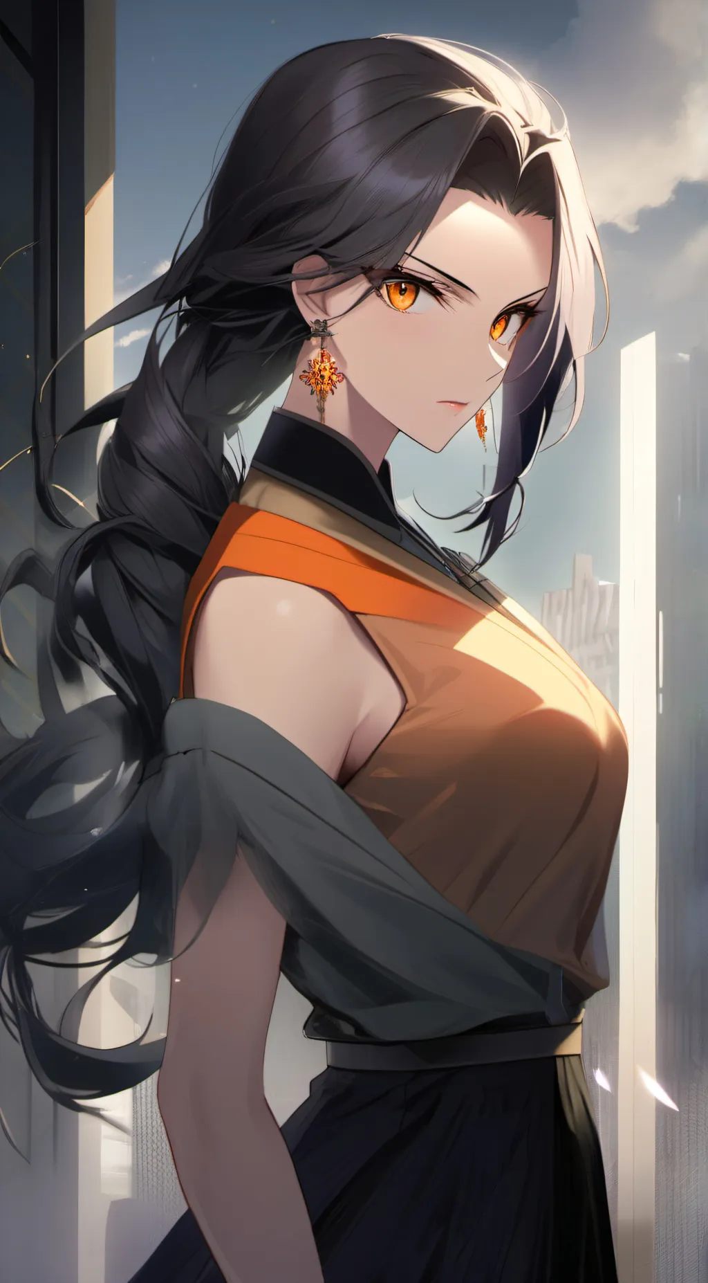 ai character: Aria background