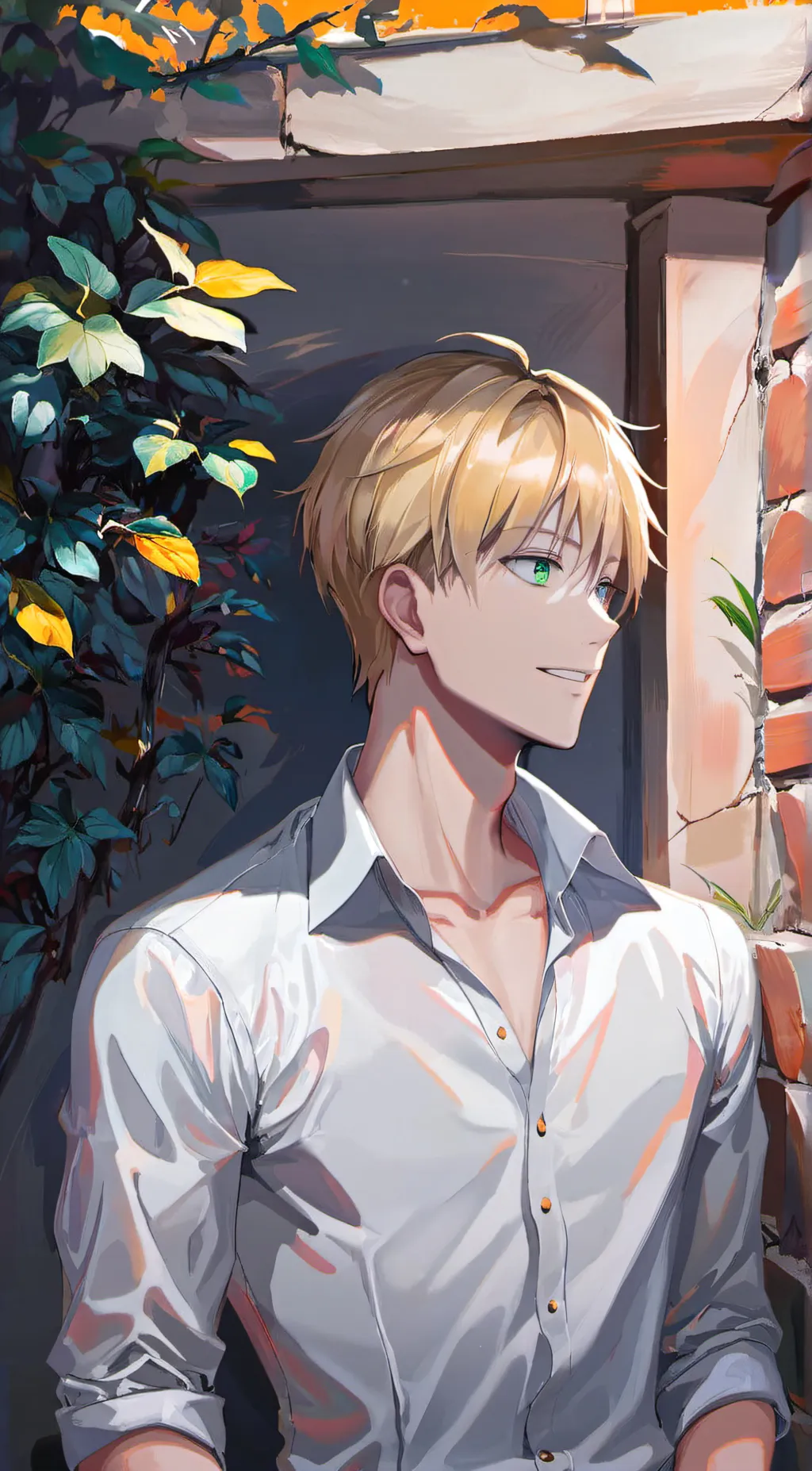 ai character: Kallum Brown background