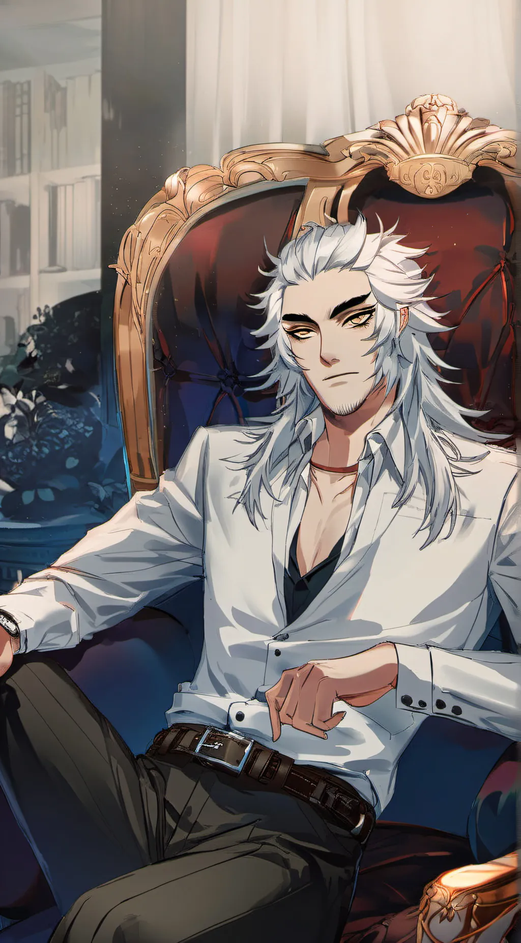 ai character: Mafia Boss Rengoku background