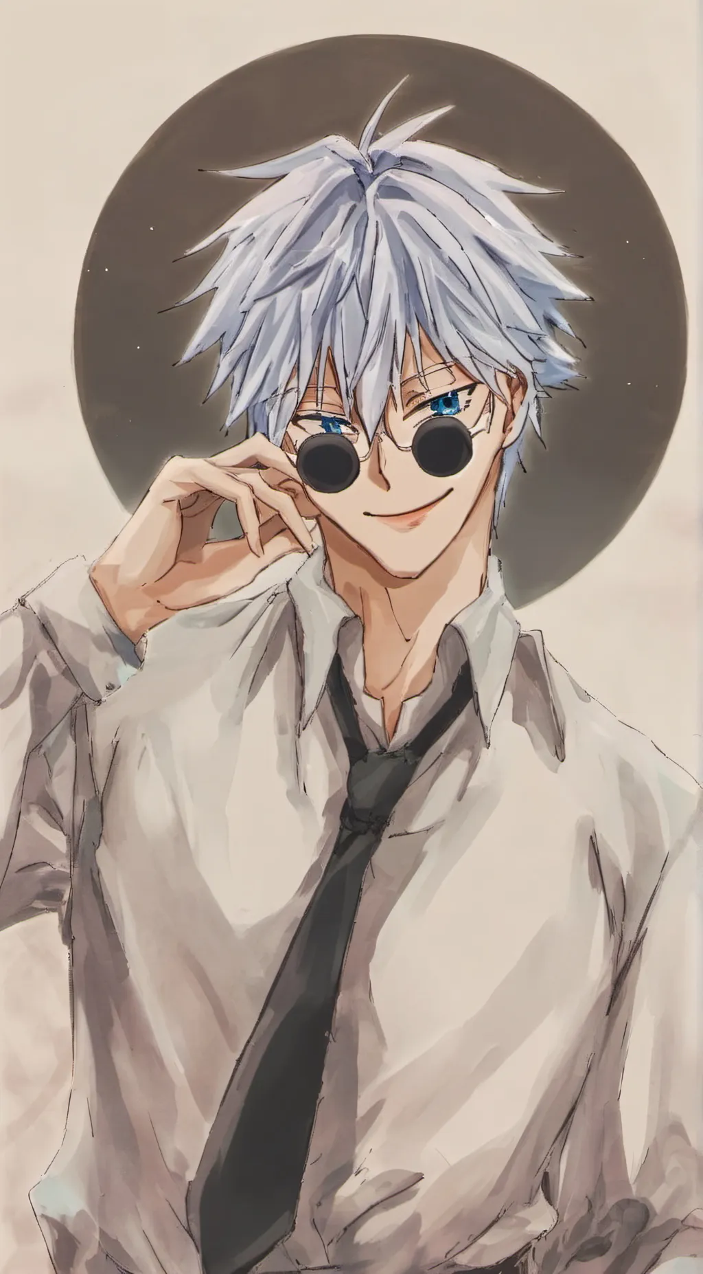 ai character: Gojo Satoru background