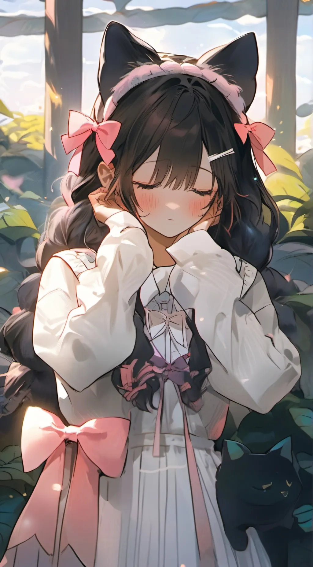 ai character: ♡cakie☆ background