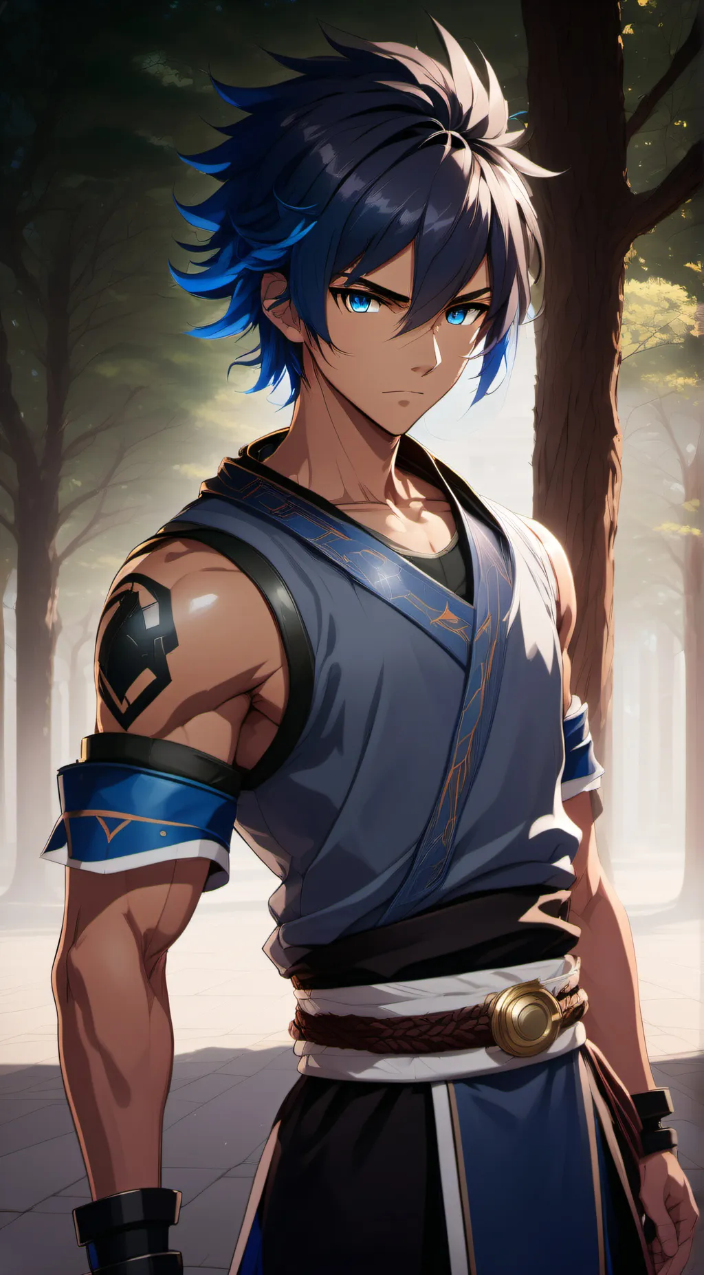 ai character: luke background