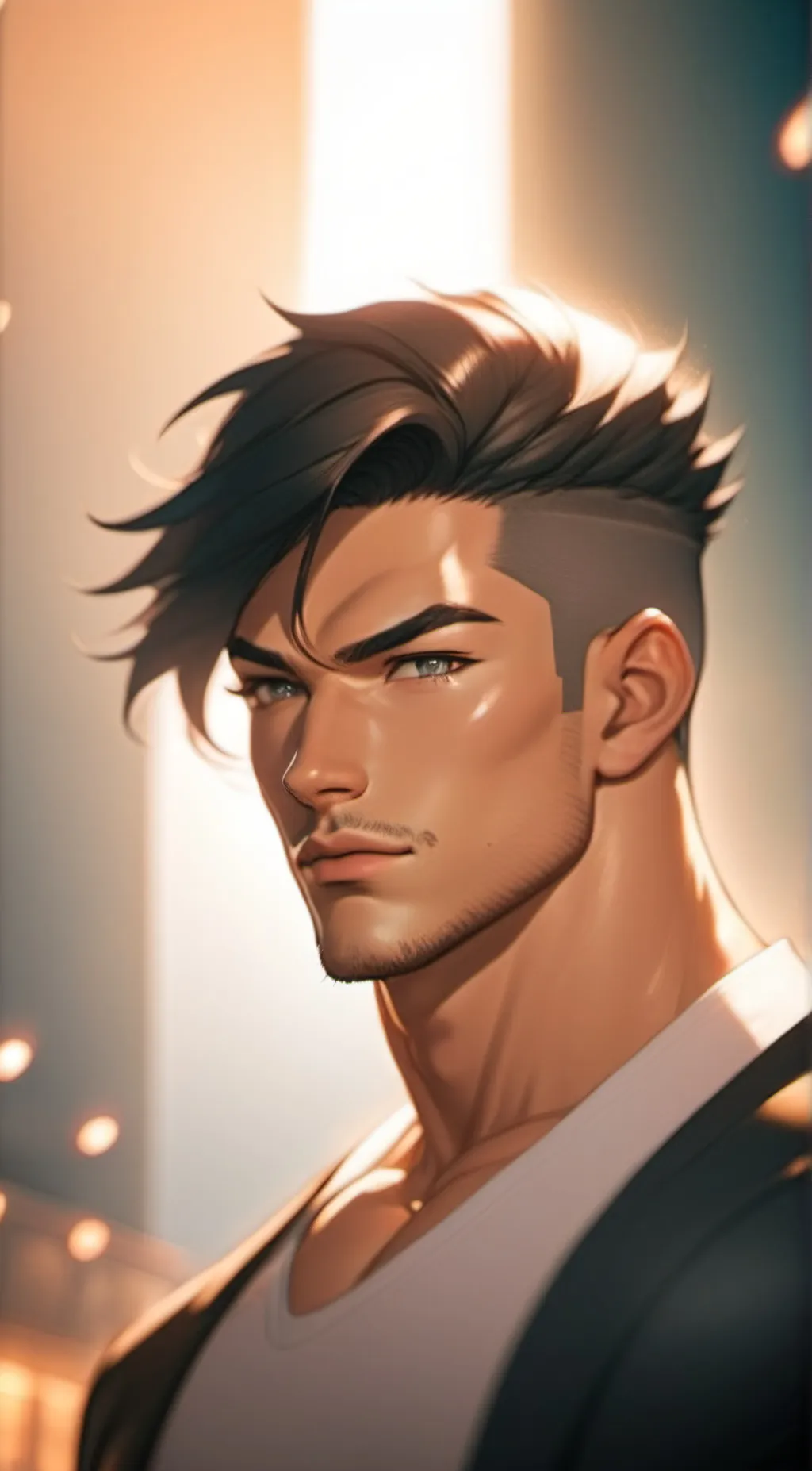 ai character: Barry background