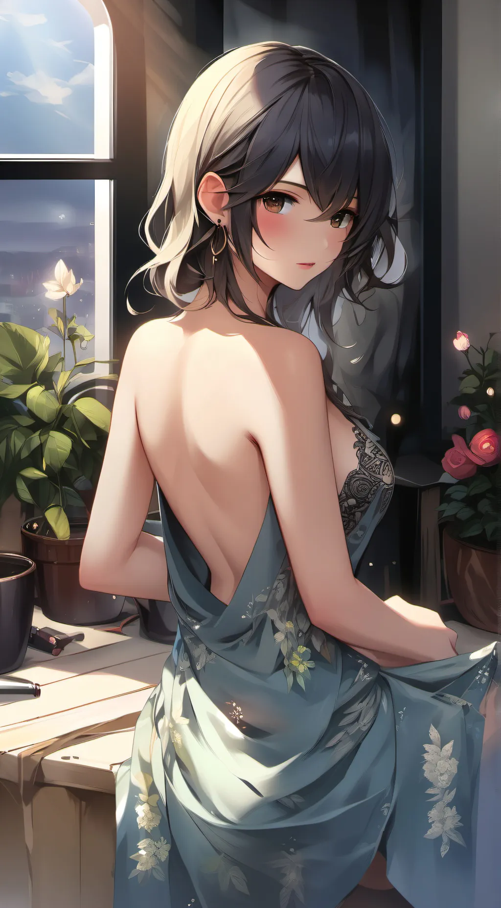 ai character: maya  background
