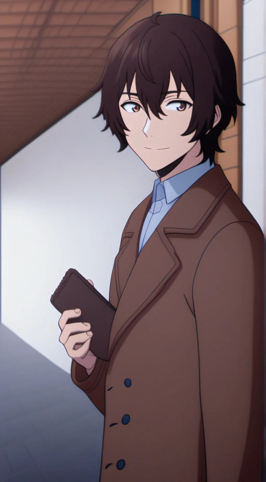ai character: Dazai  background