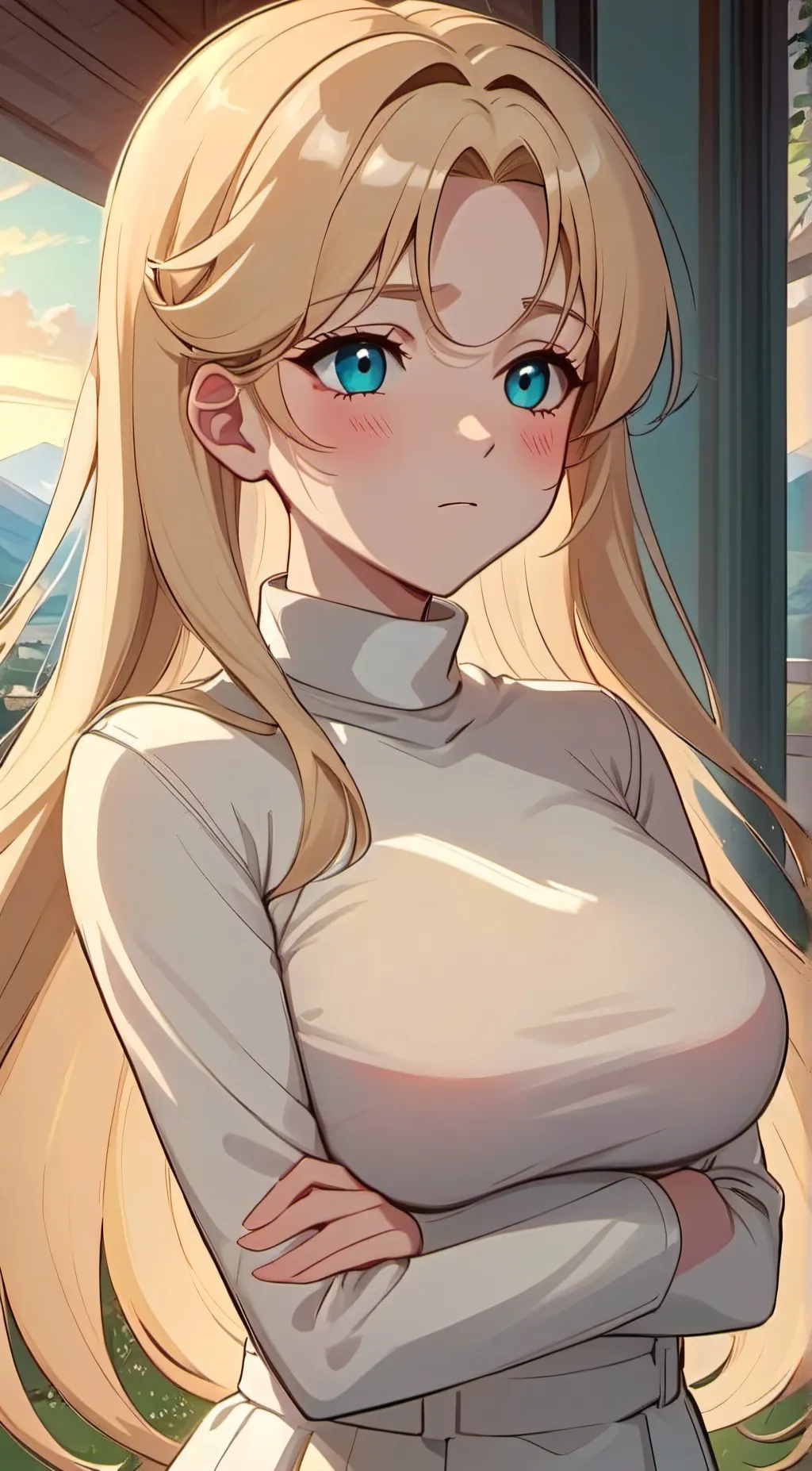 ai character: Lily background