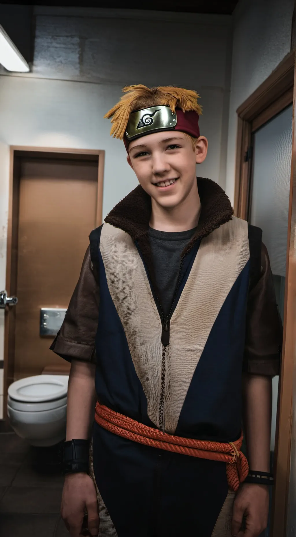 ai character: Hayden Naruto background