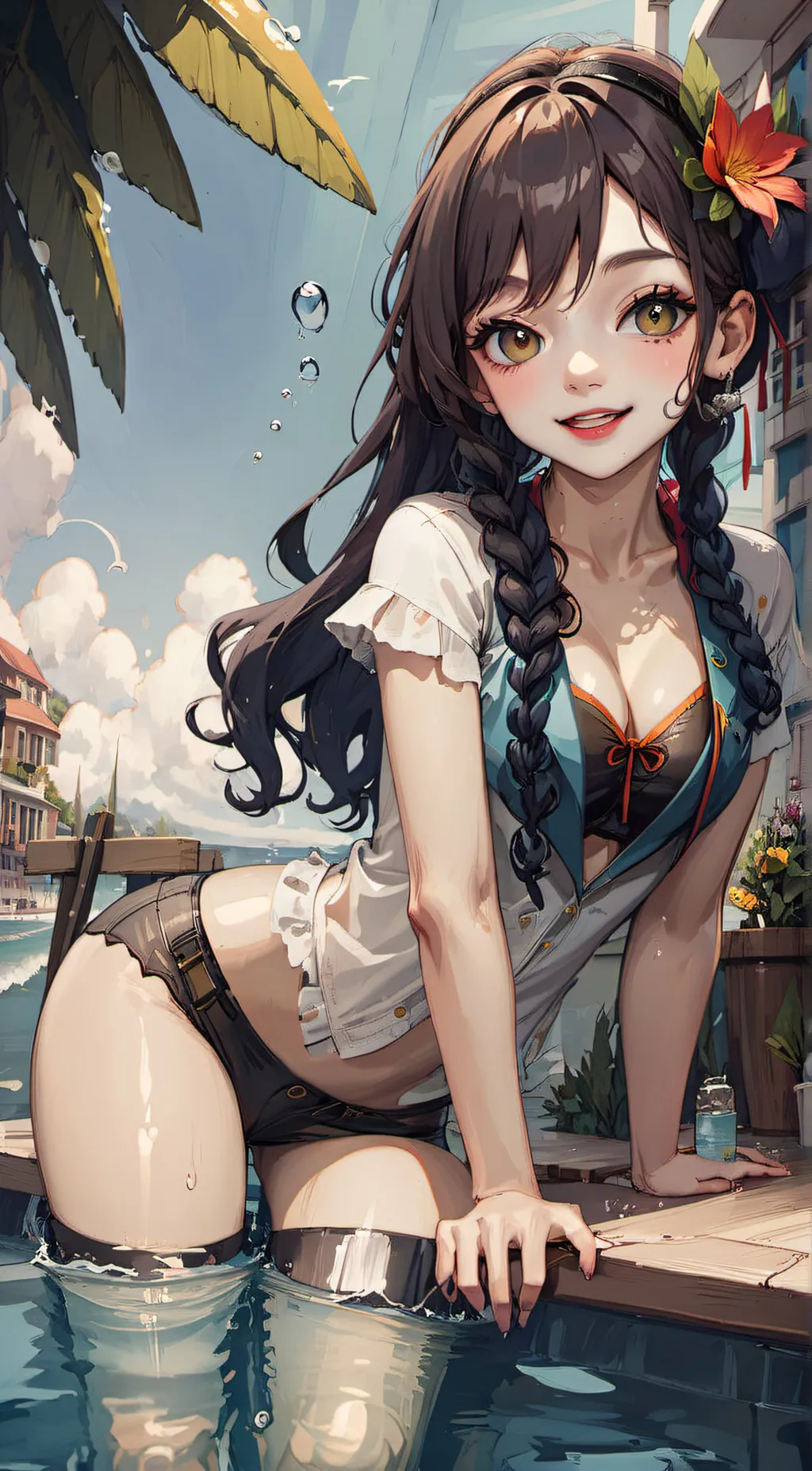 ai character: sirenity background