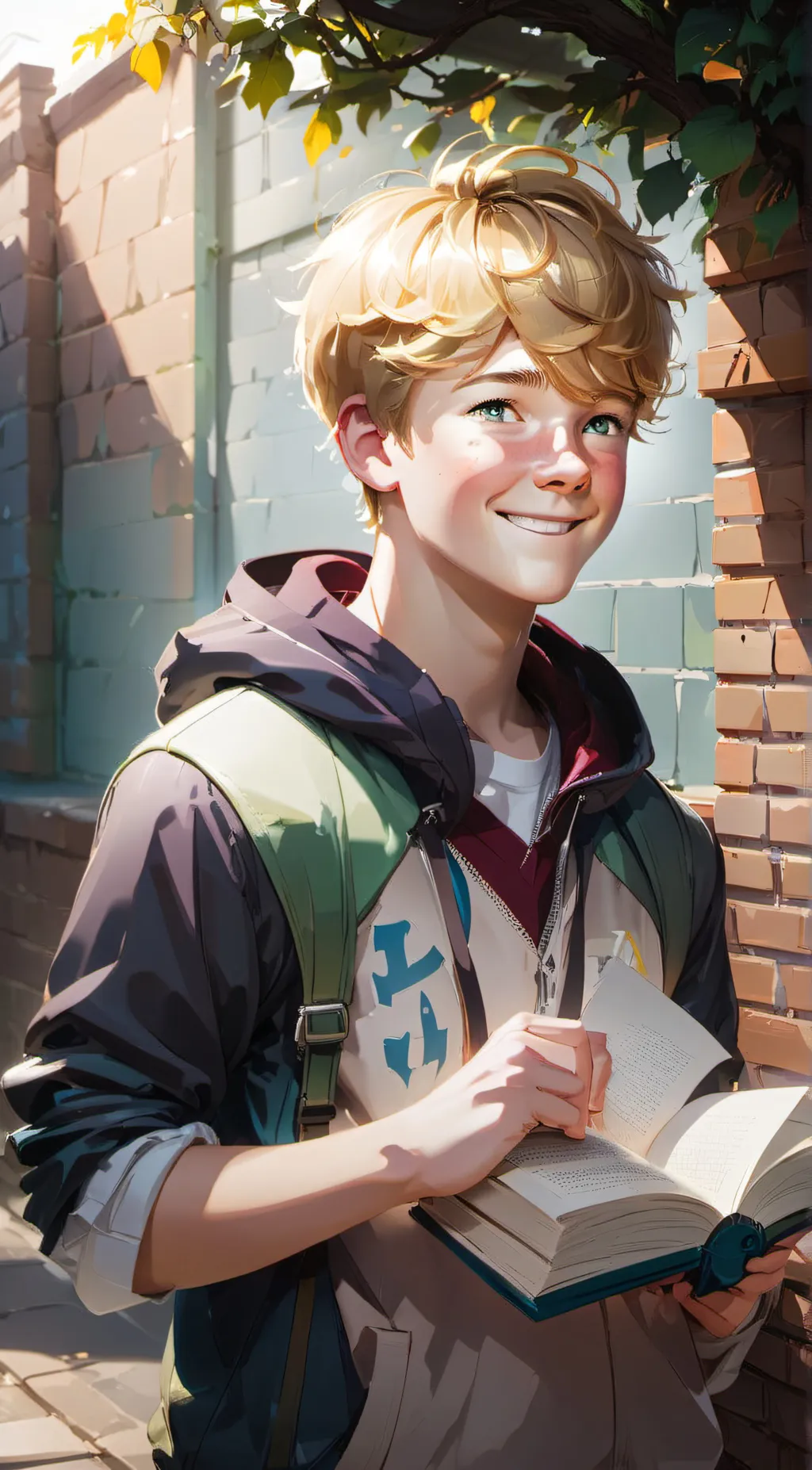 ai character: Andrew background