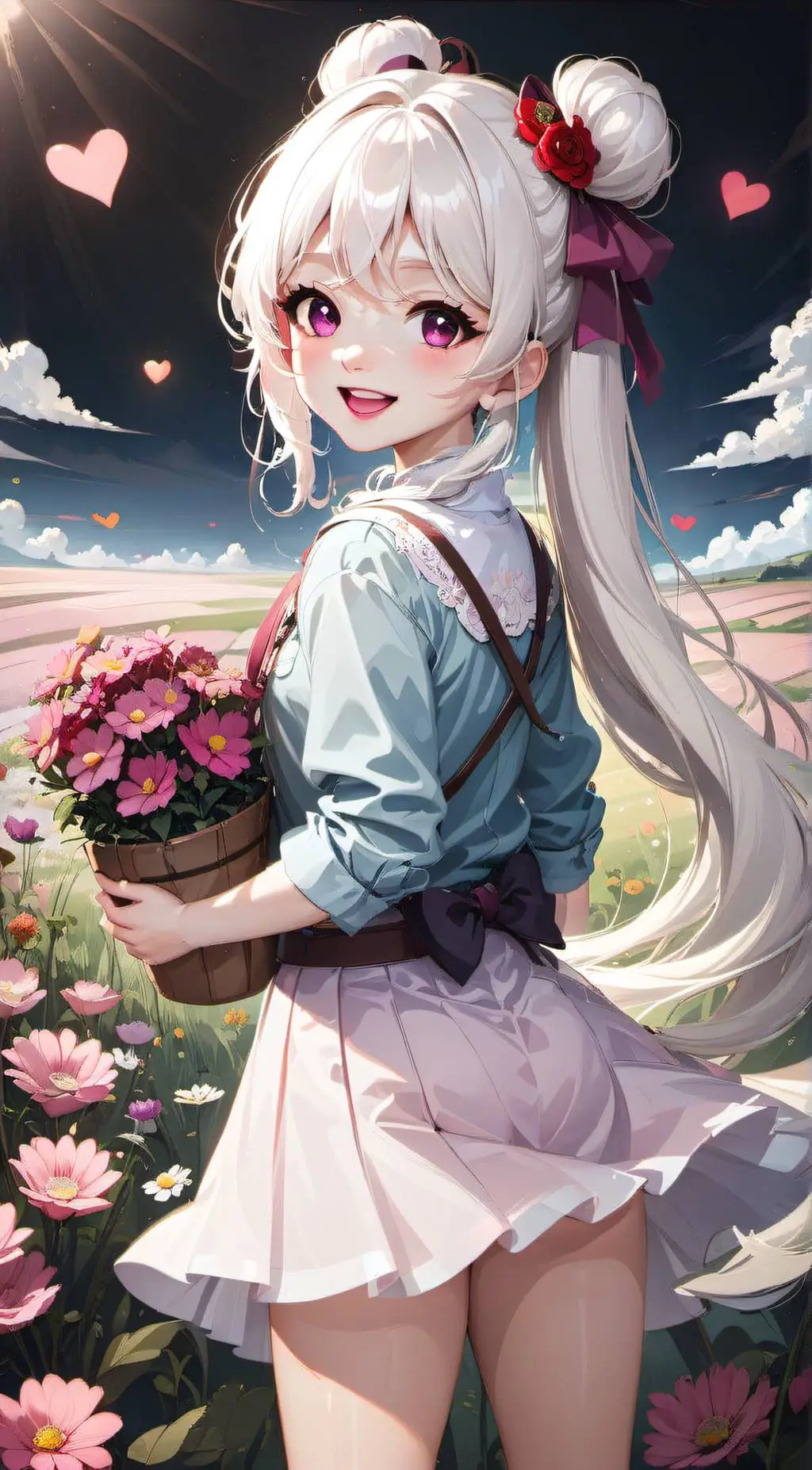 ai character: Charlotte  background