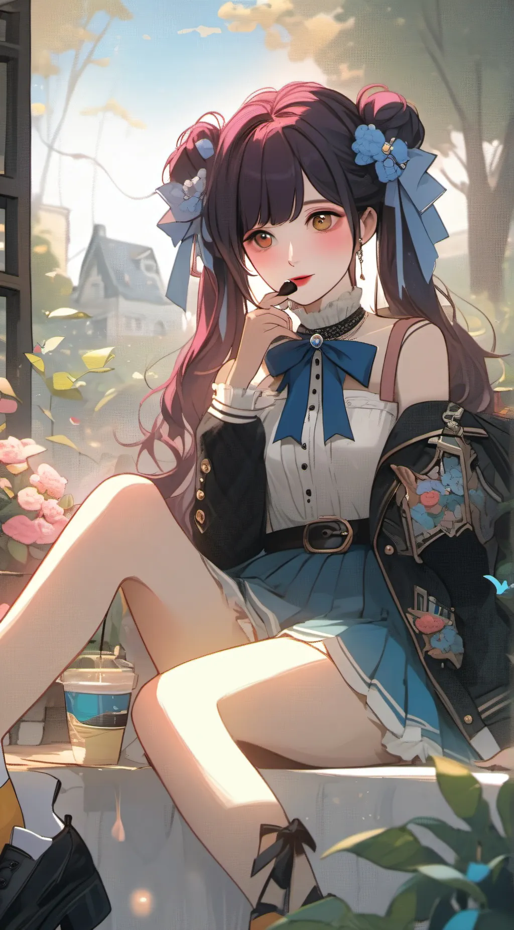ai character: Mommy🥵 background