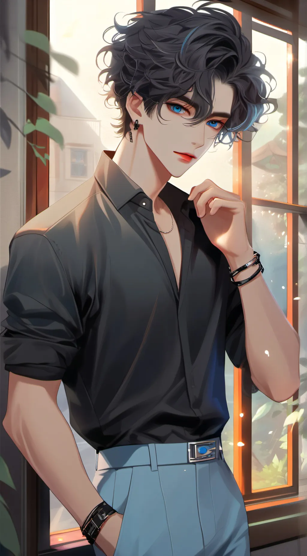 ai character: Devan background