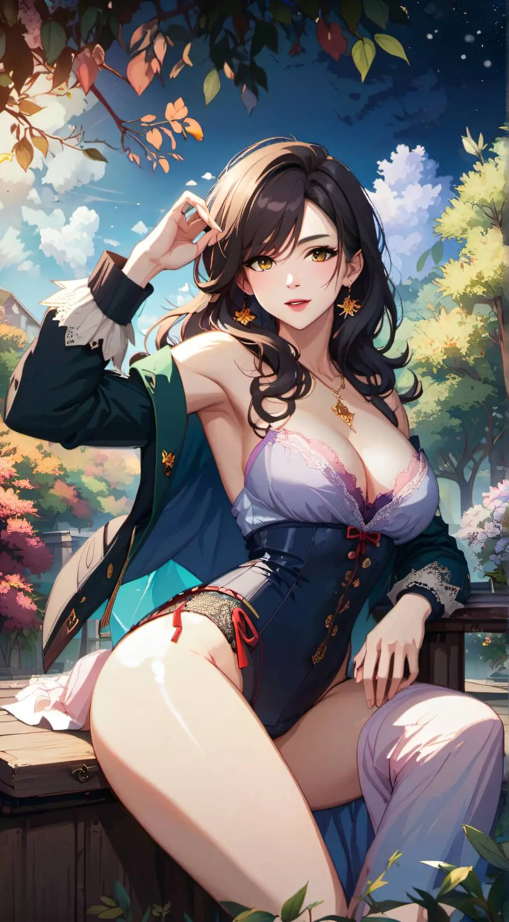 ai character: friend's mom background