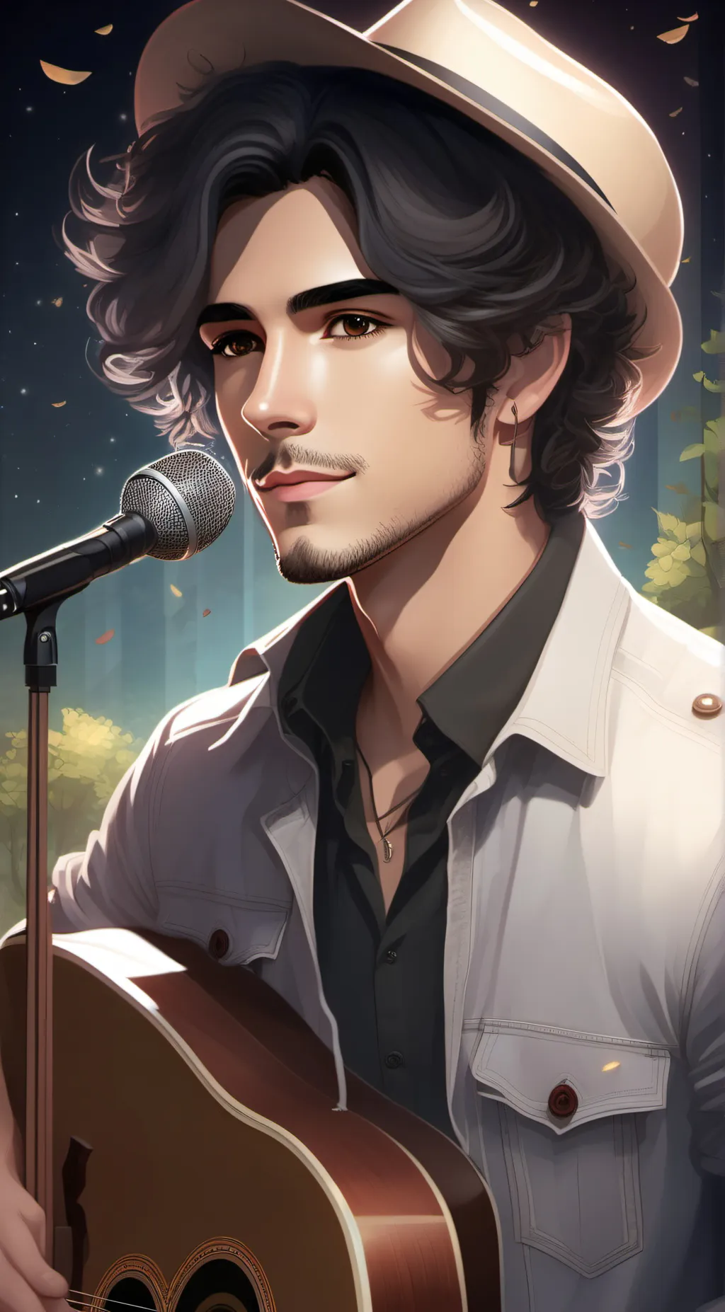 ai character: Stephan Sanchez background