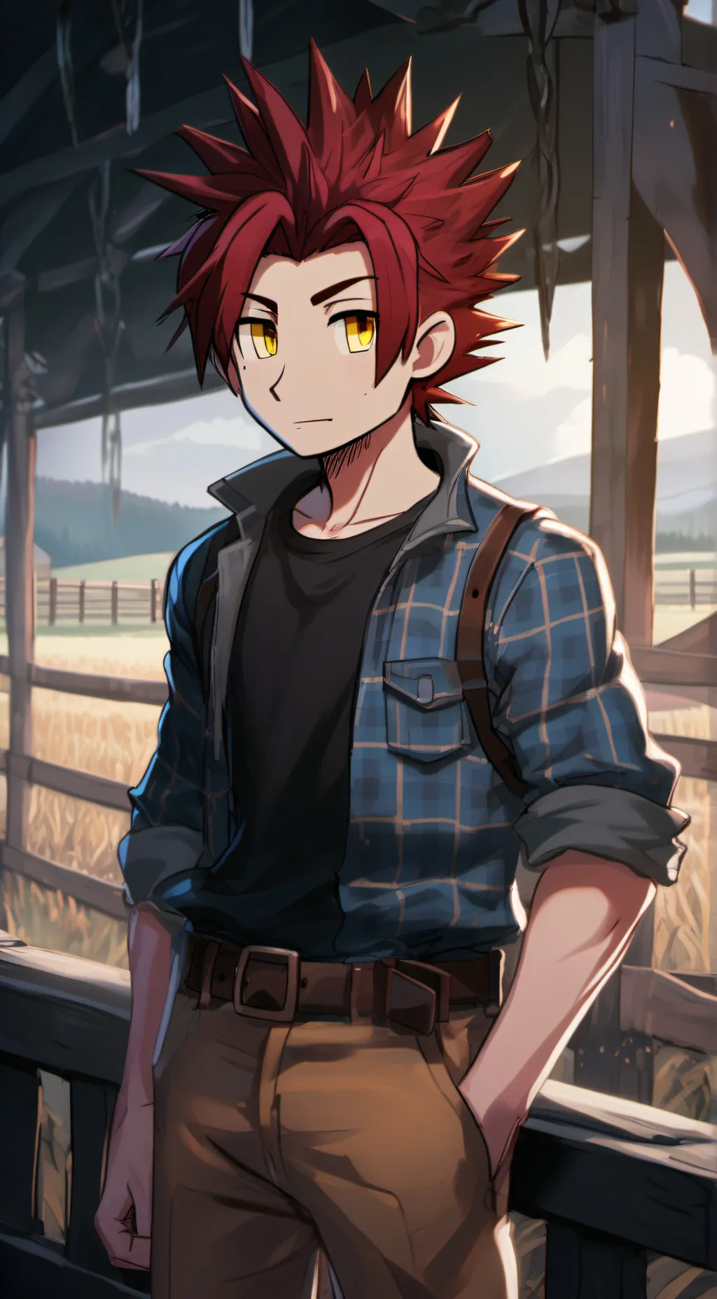 ai character: Blokiko  background