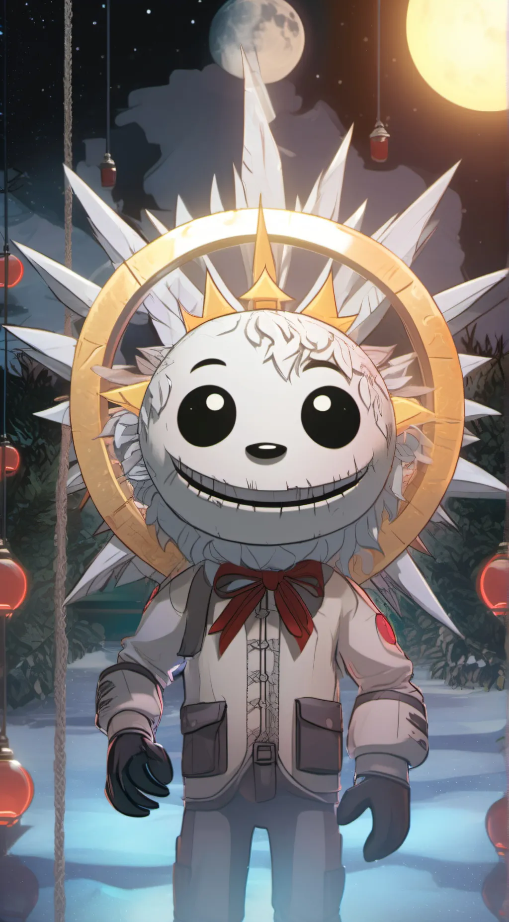 ai character: SunDrop background
