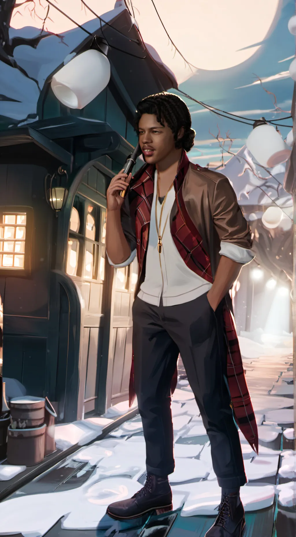 ai character: Walker  background