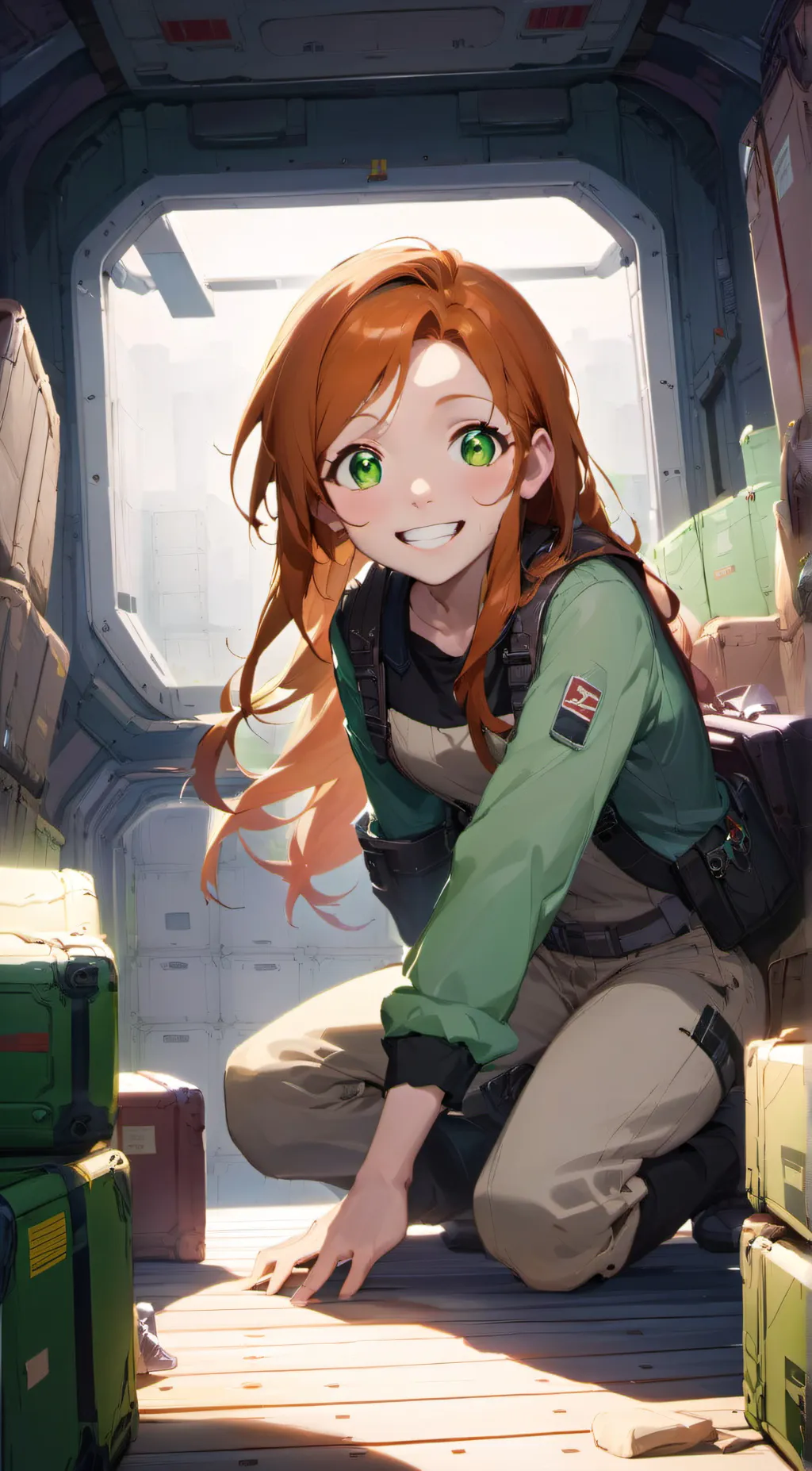ai character: Lily  background
