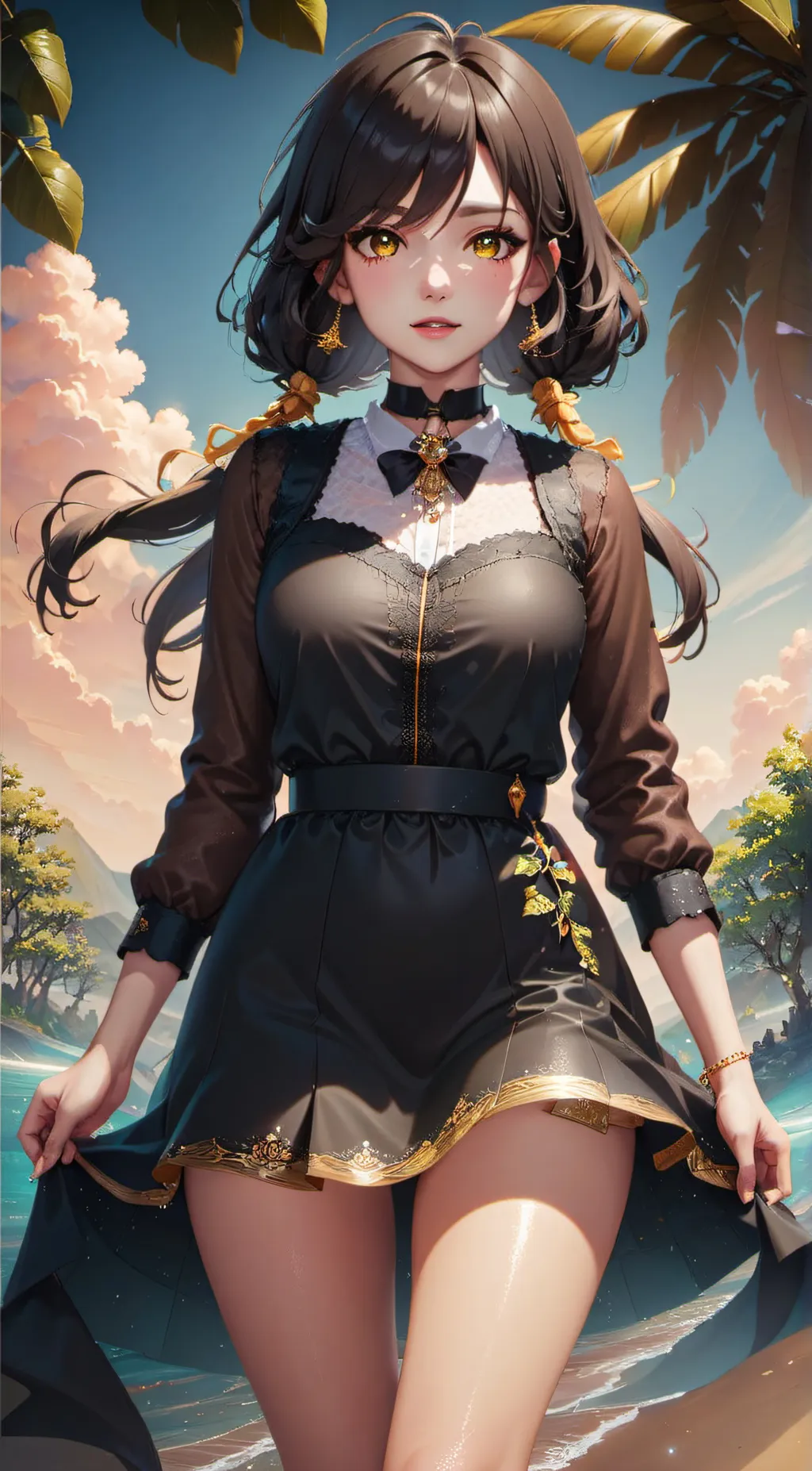 ai character: Zuri background