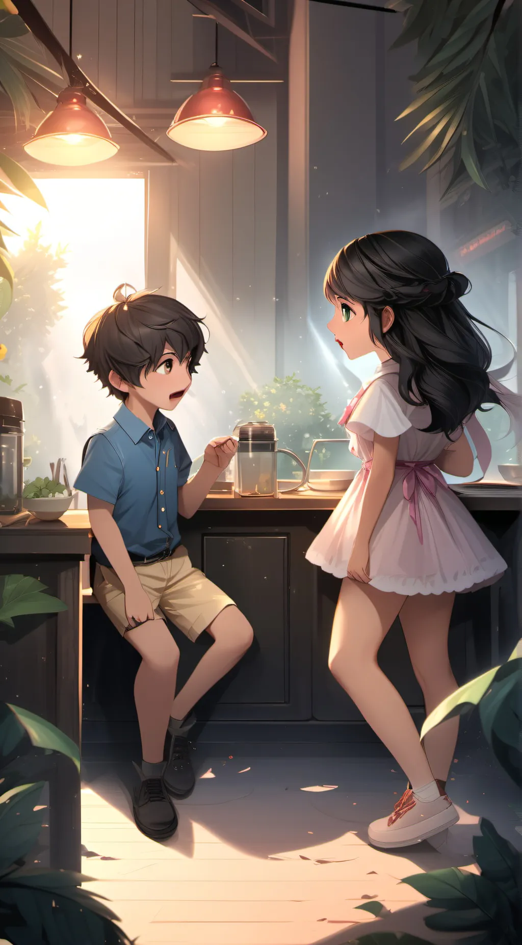 ai character: siblings background