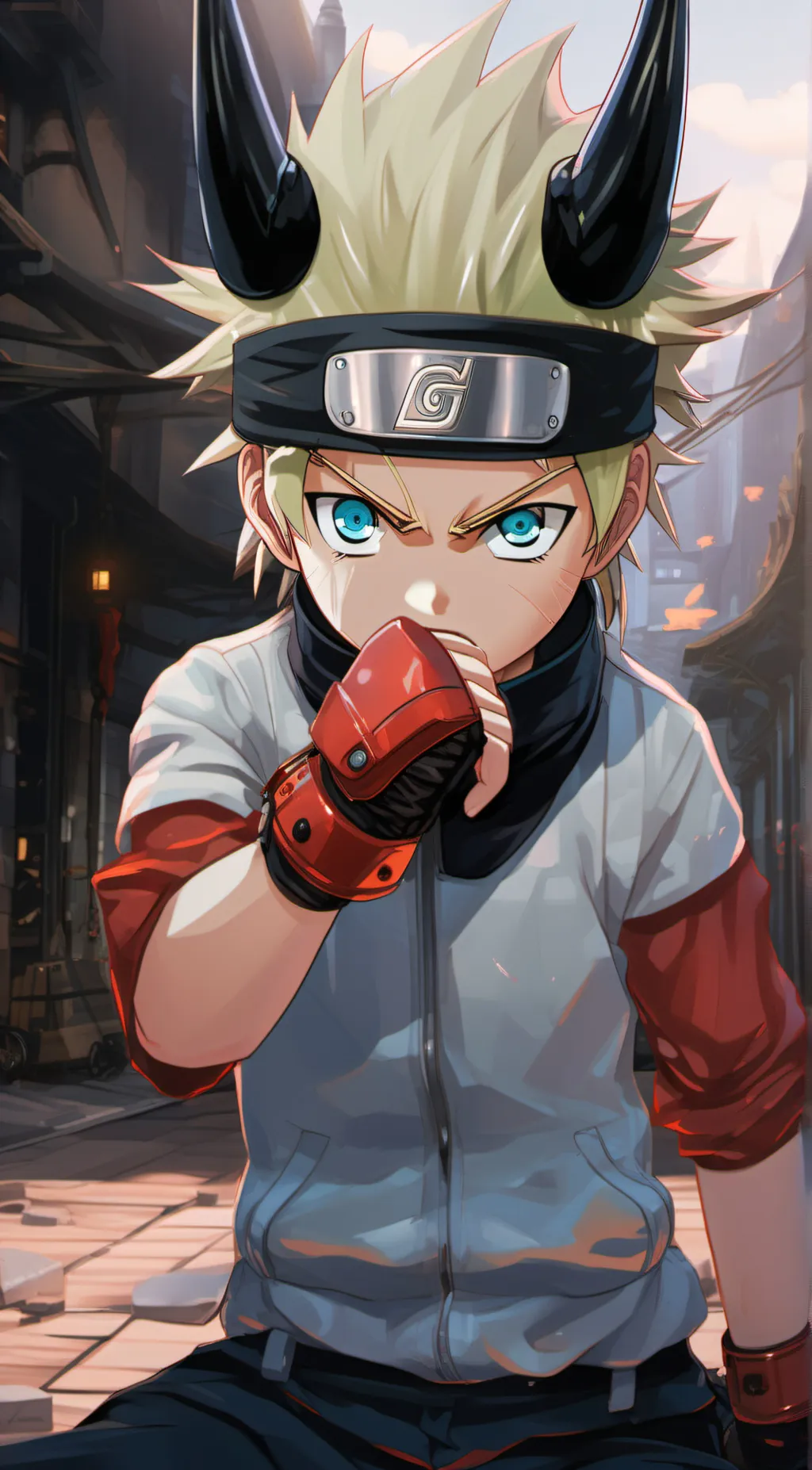 ai character: krew background