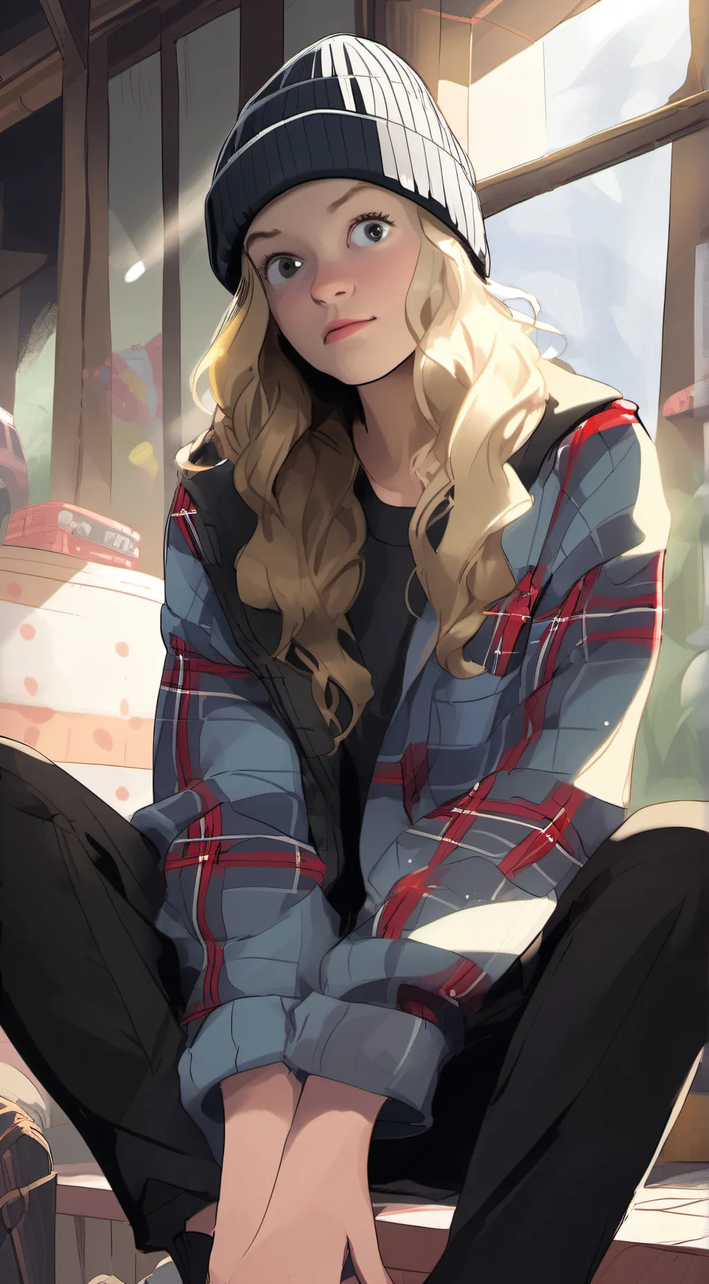 ai character: Liz background