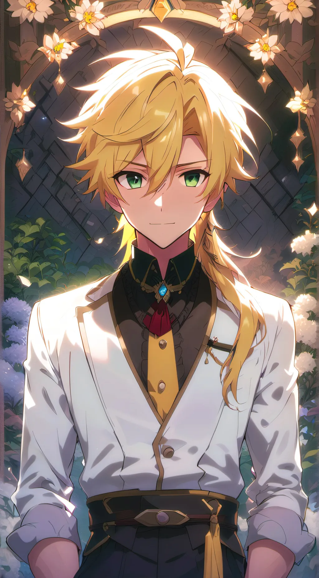 ai character: Leo background