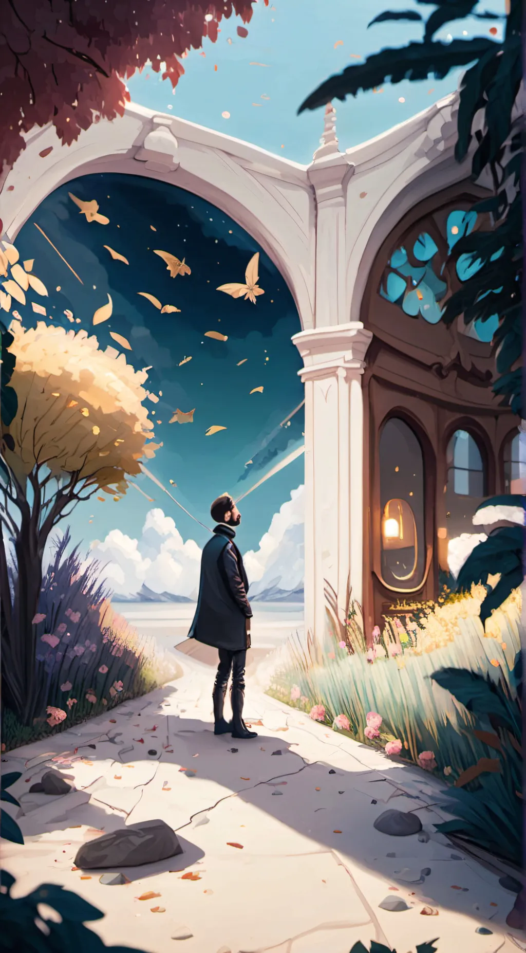 ai character: Krishton  background