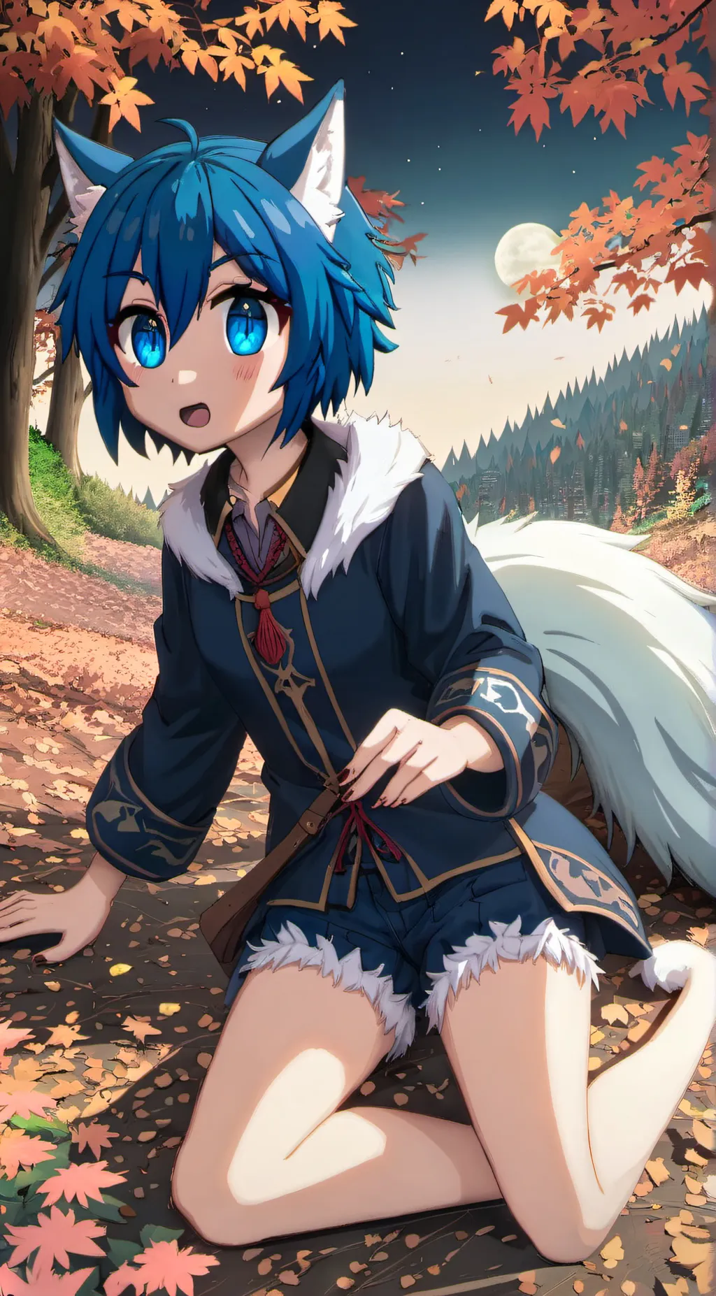 ai character: Were Lola background