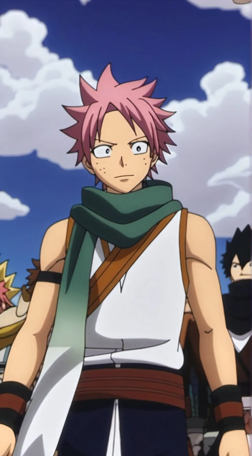 ai character: natsu  background