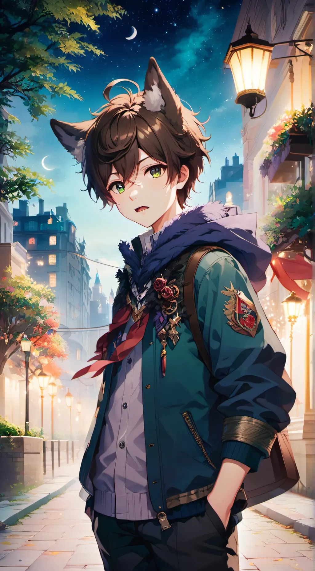 ai character: Felix background