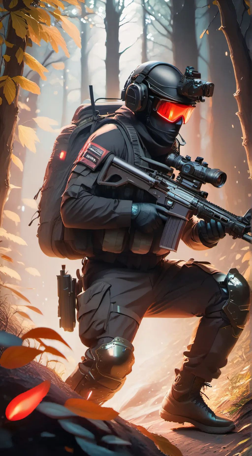 ai character: Captain Rick background