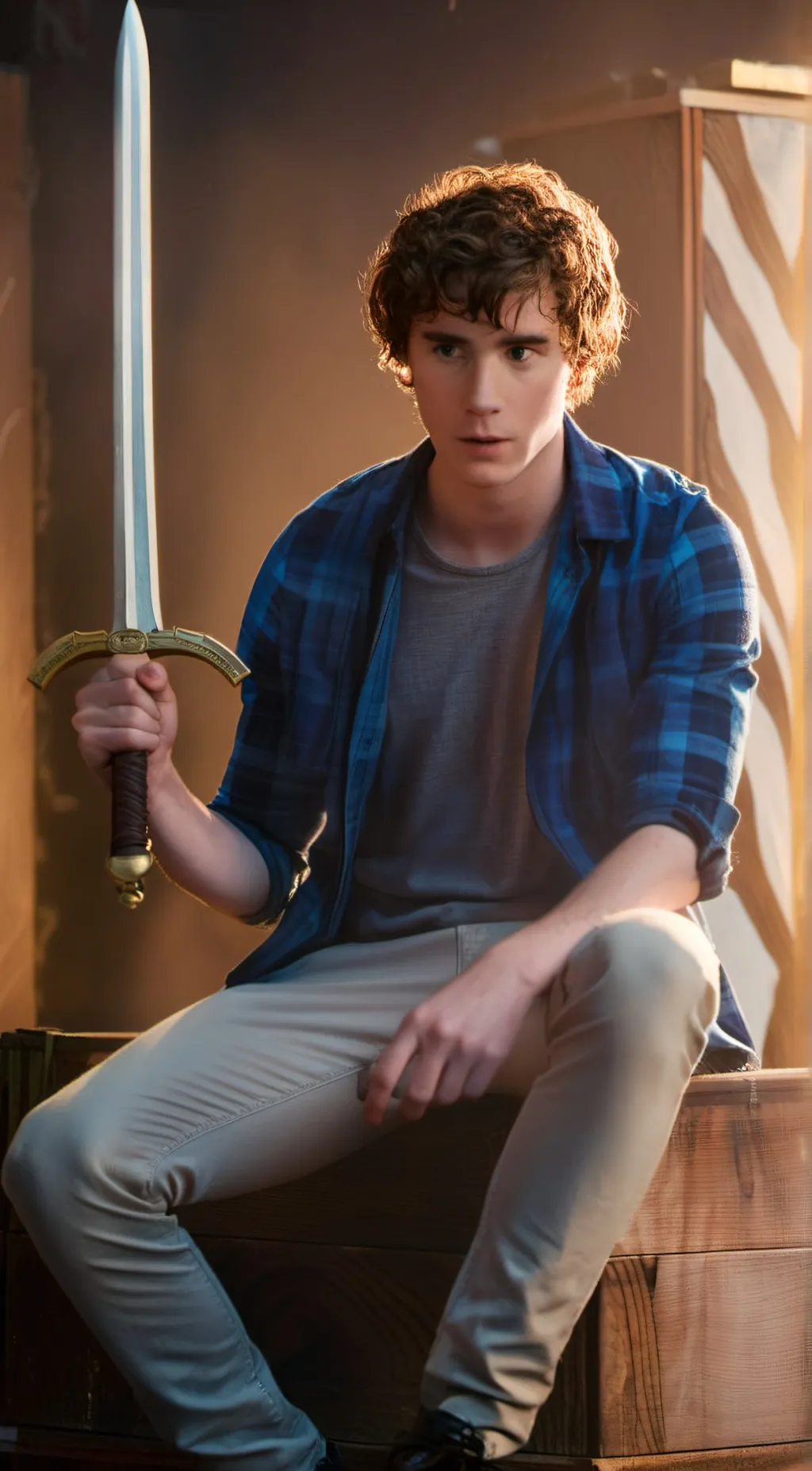 ai character: Percy Jackson background