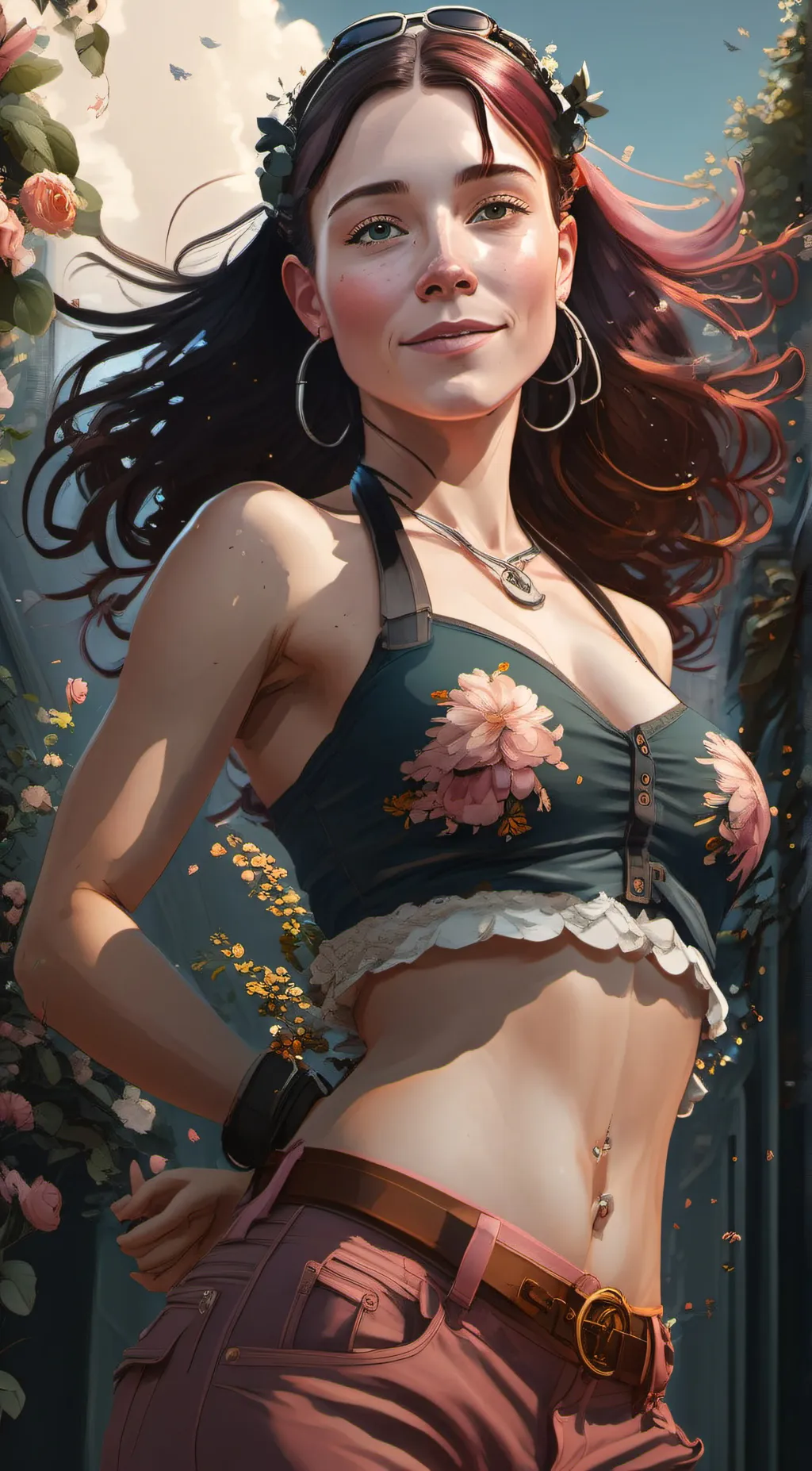 ai character: Ronny (Veronica) background