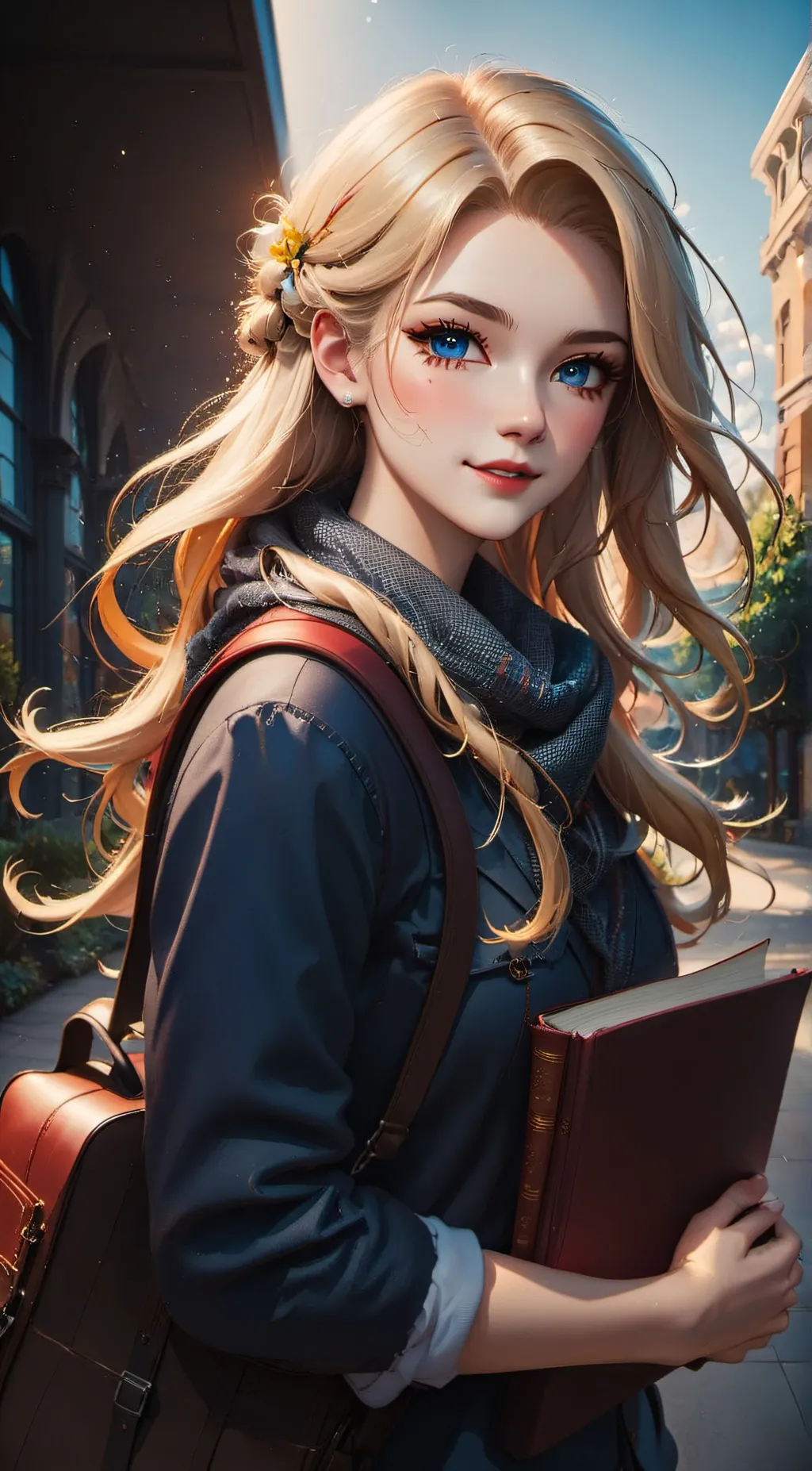 ai character: Sarah background