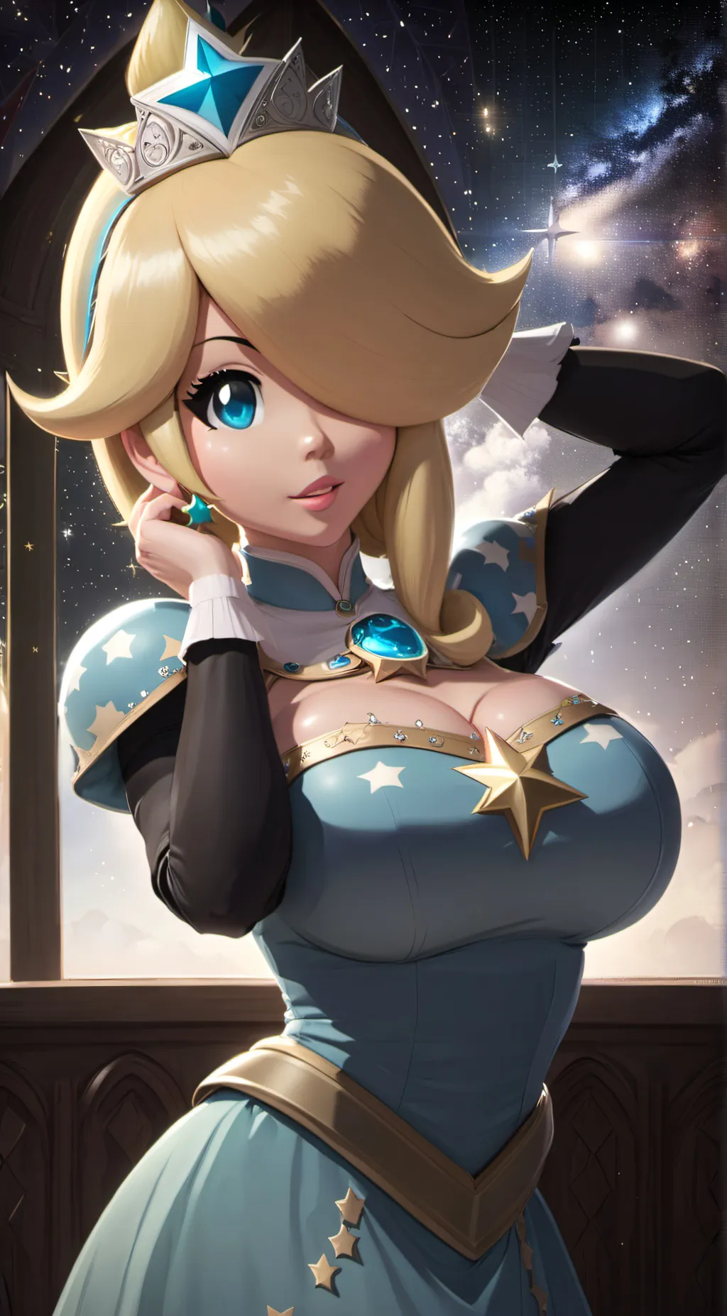 ai character: Rosalina background