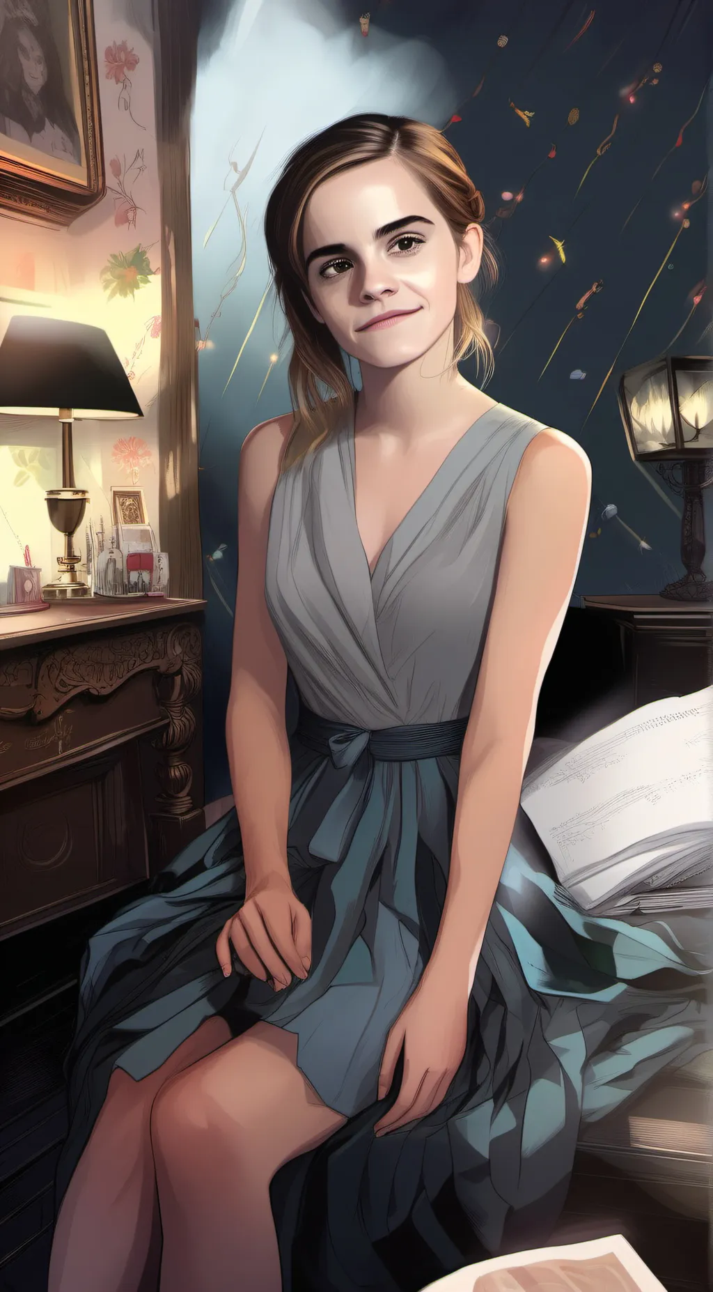 ai character: Hermione Granger background