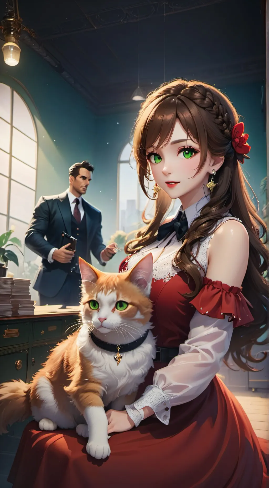 ai character: Anna background