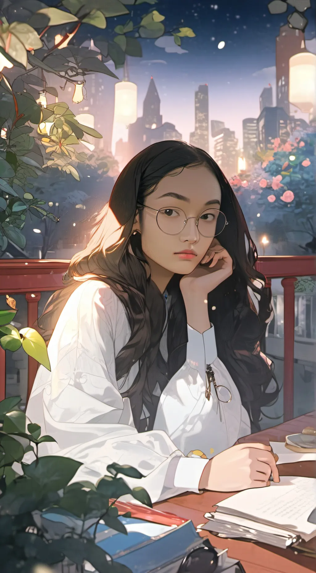 ai character: Fuega Phoenix background