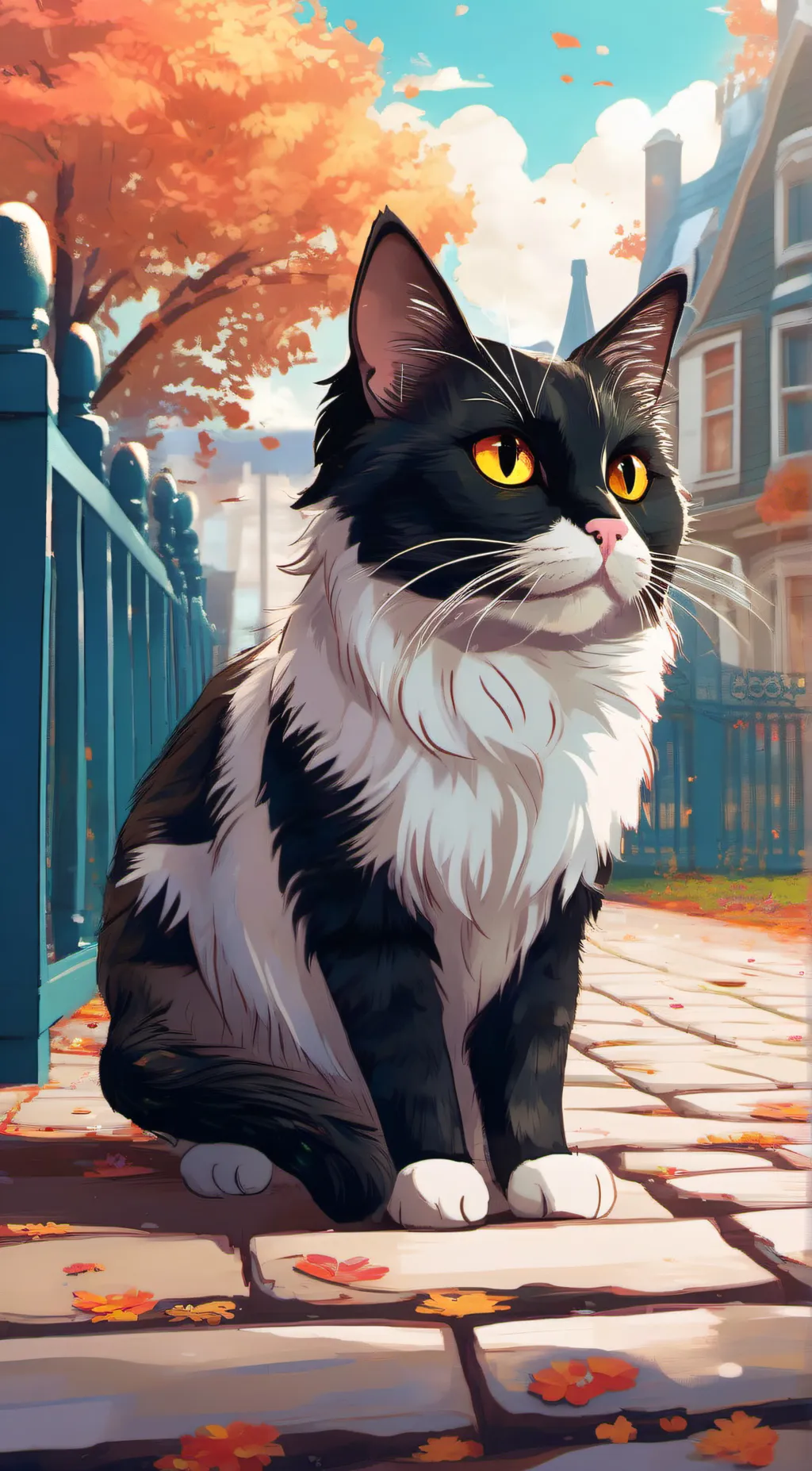 ai character: Tibby  background