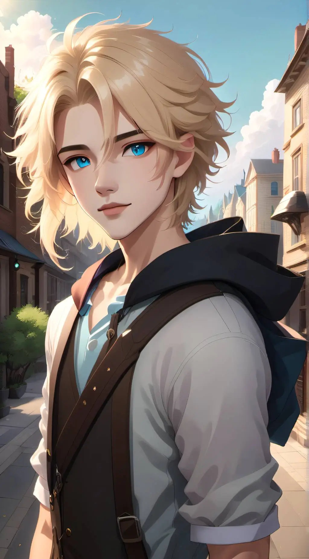 ai character: Elias background