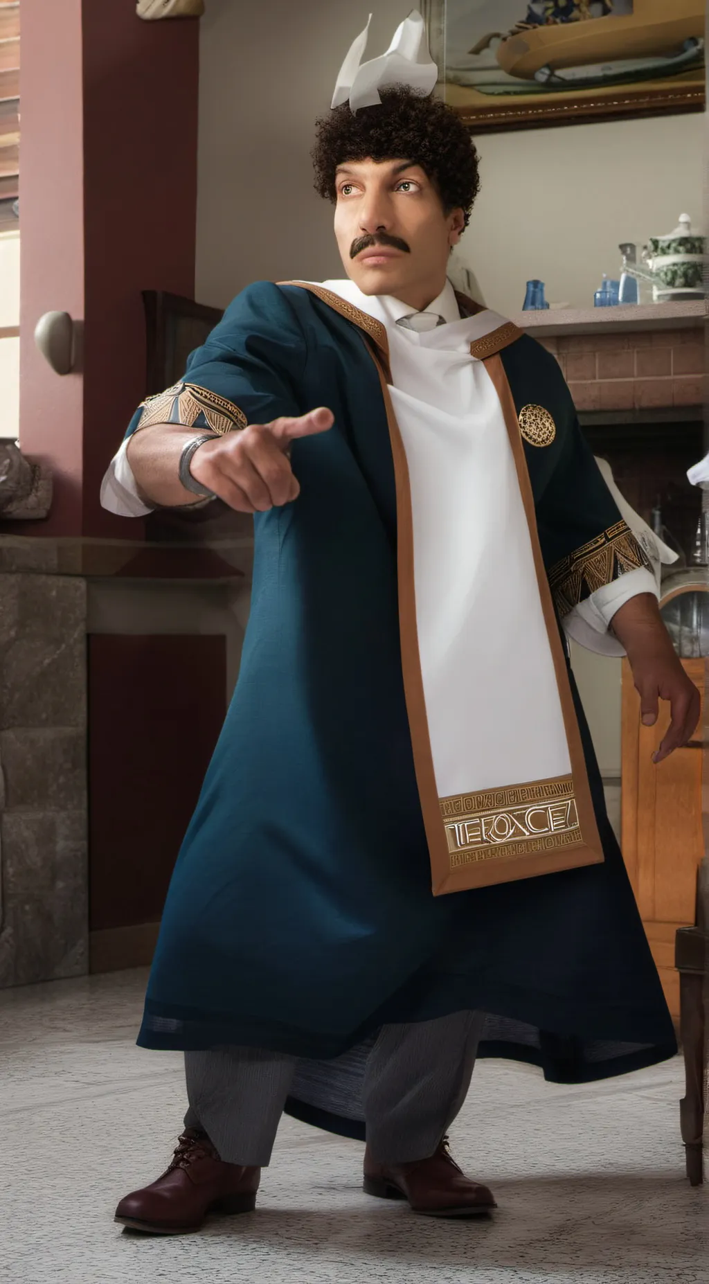 ai character: sigma luffy  background