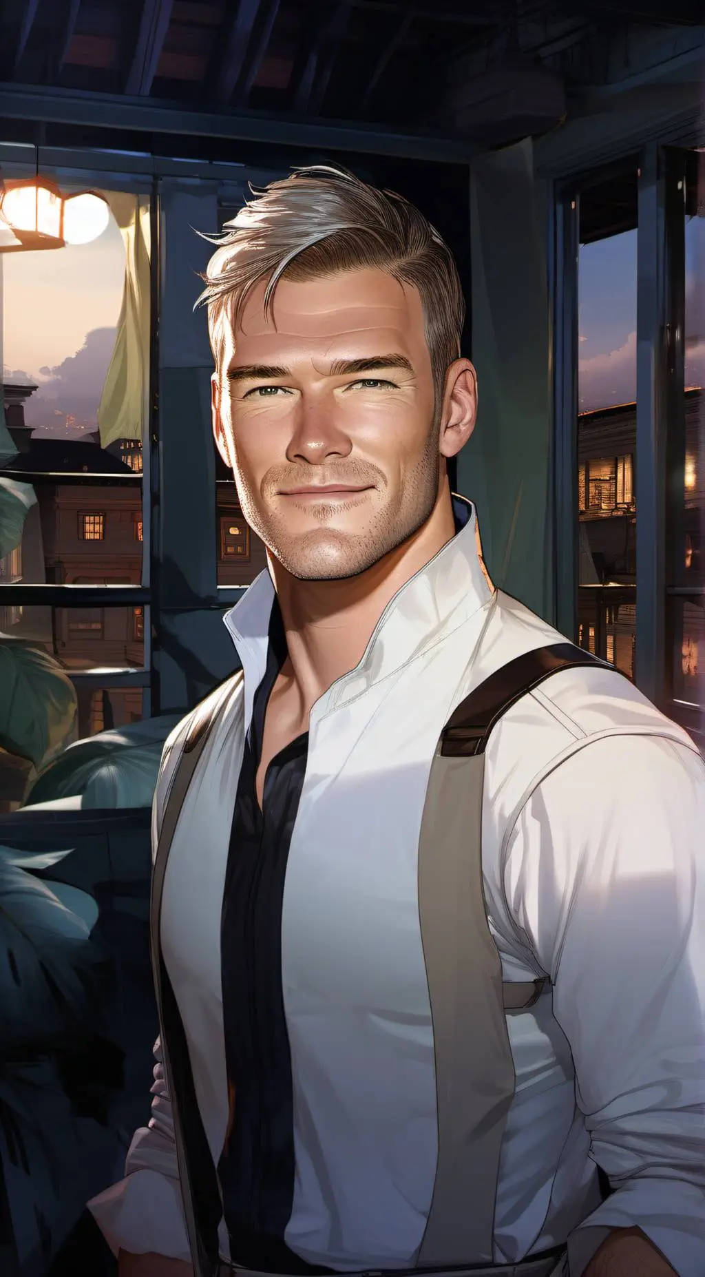 ai character: Alexander background