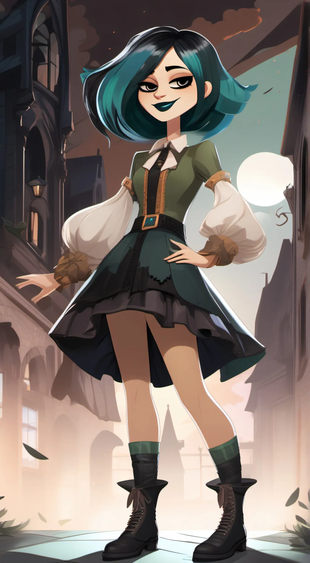 ai character: Gwen (TDI) background