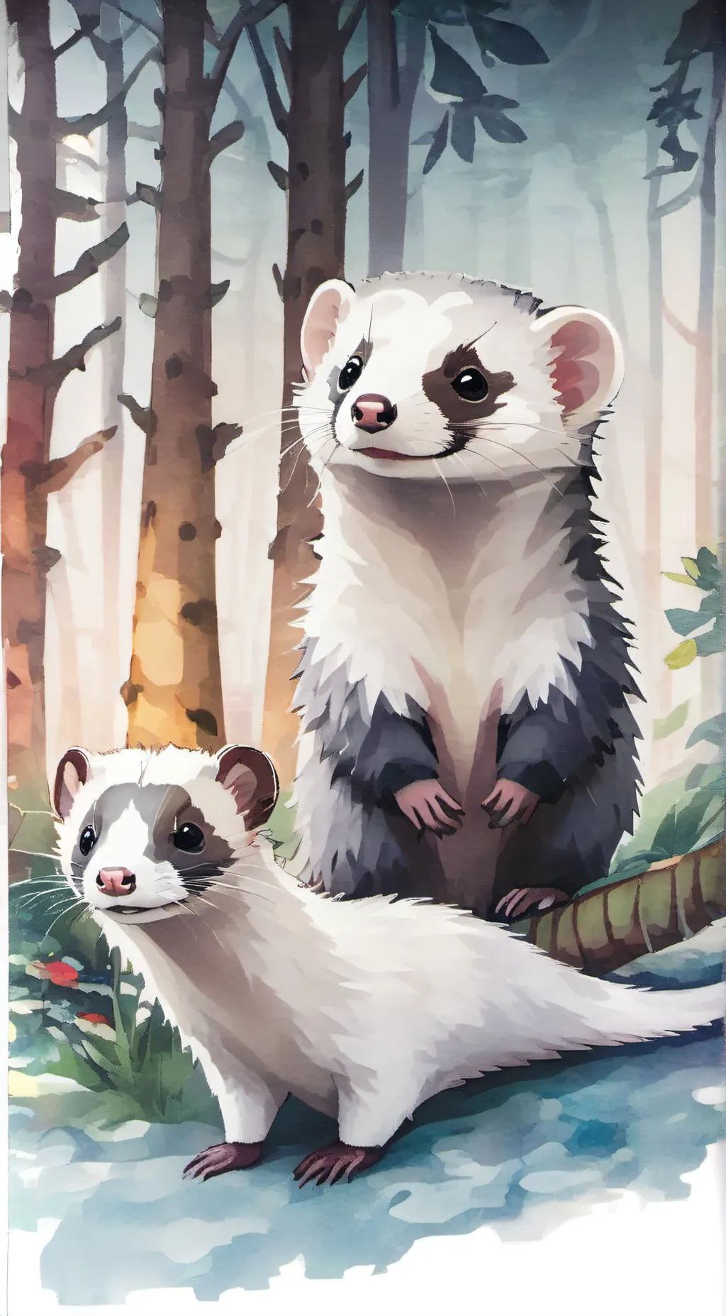 ai character: Ferret background